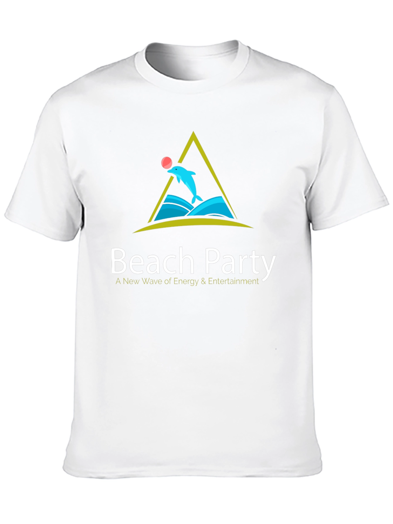 Beach Party T-Shirt: Dolphin Design