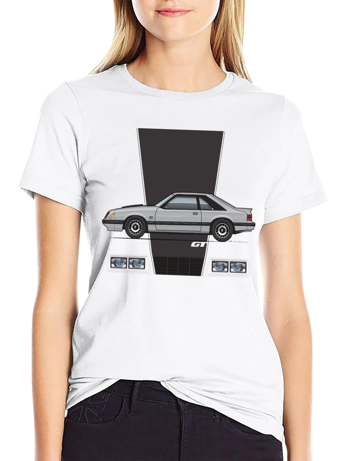 Fox Body GT Mustang T-Shirt - Classic Car Tee
