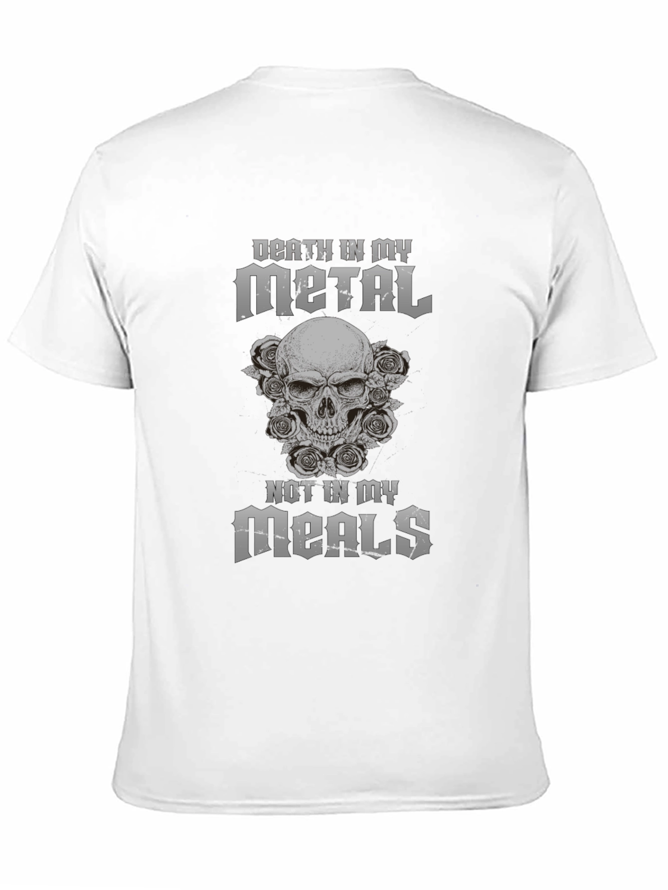Death Metal Skull T-Shirt - Graphic Tee