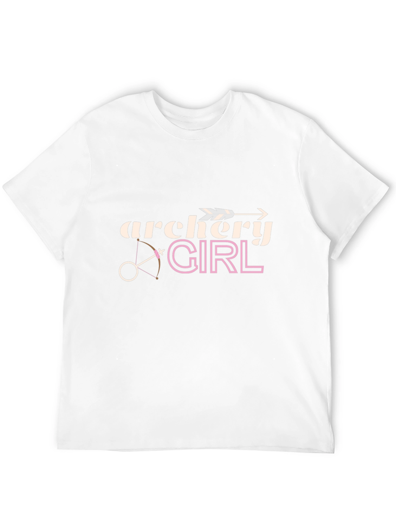 Archery Girl Black T-Shirt