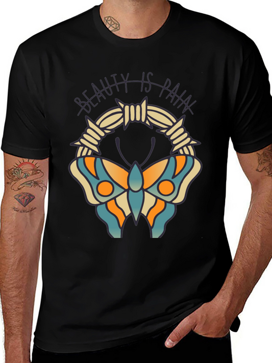 Beauty is Pain Butterfly T-Shirt