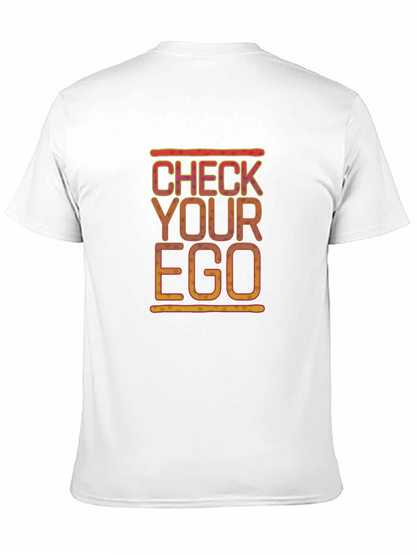 Check Your Ego Graphic T-Shirt - Stylish Statement Tee