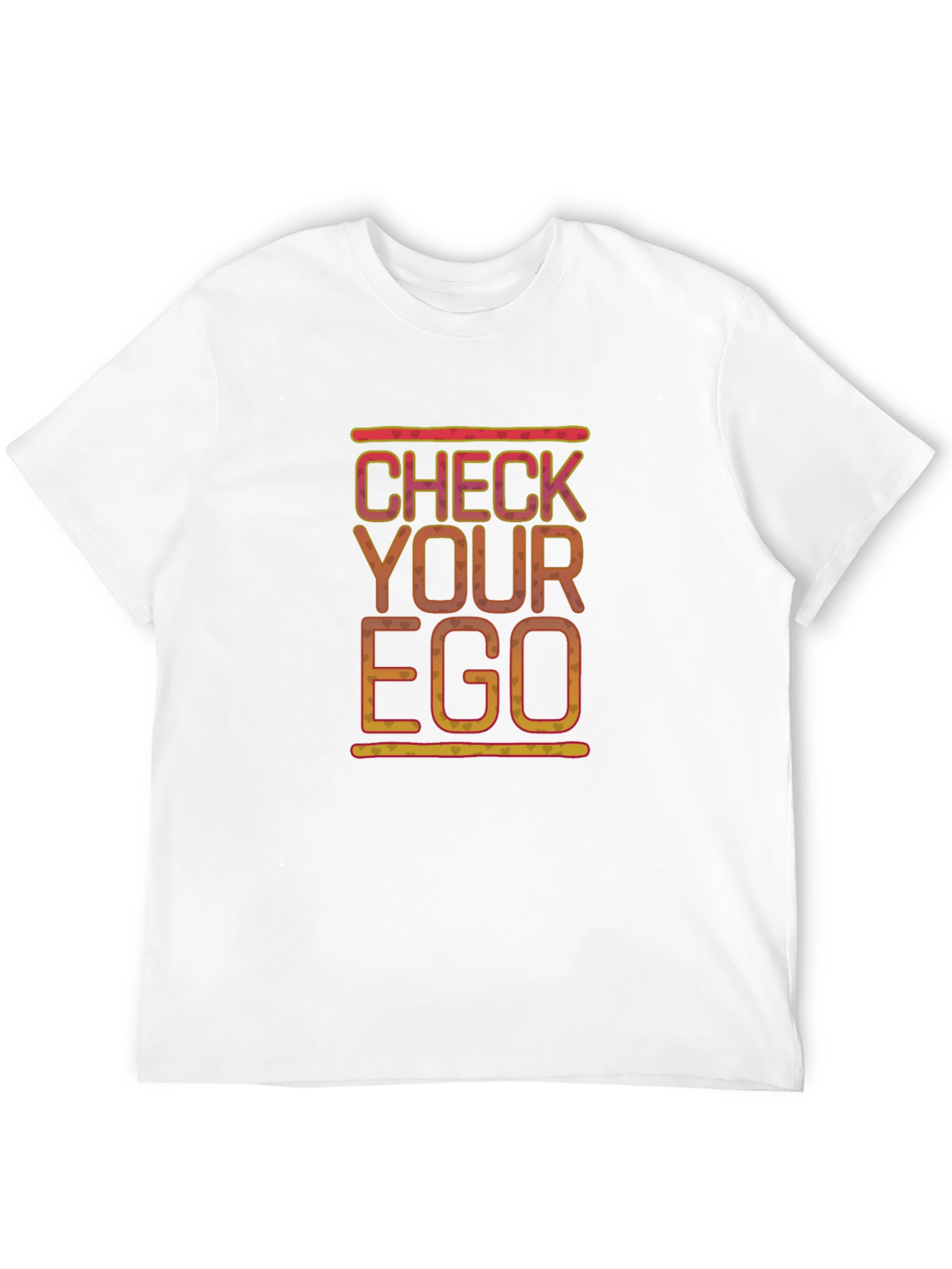 Check Your Ego Graphic T-Shirt - Stylish Statement Tee
