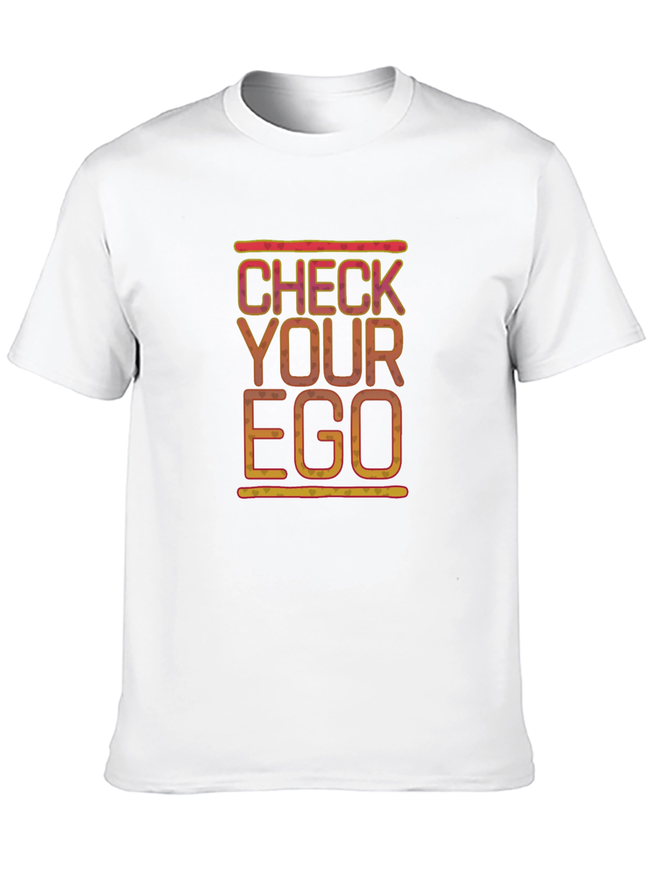 Check Your Ego Graphic T-Shirt - Stylish Statement Tee