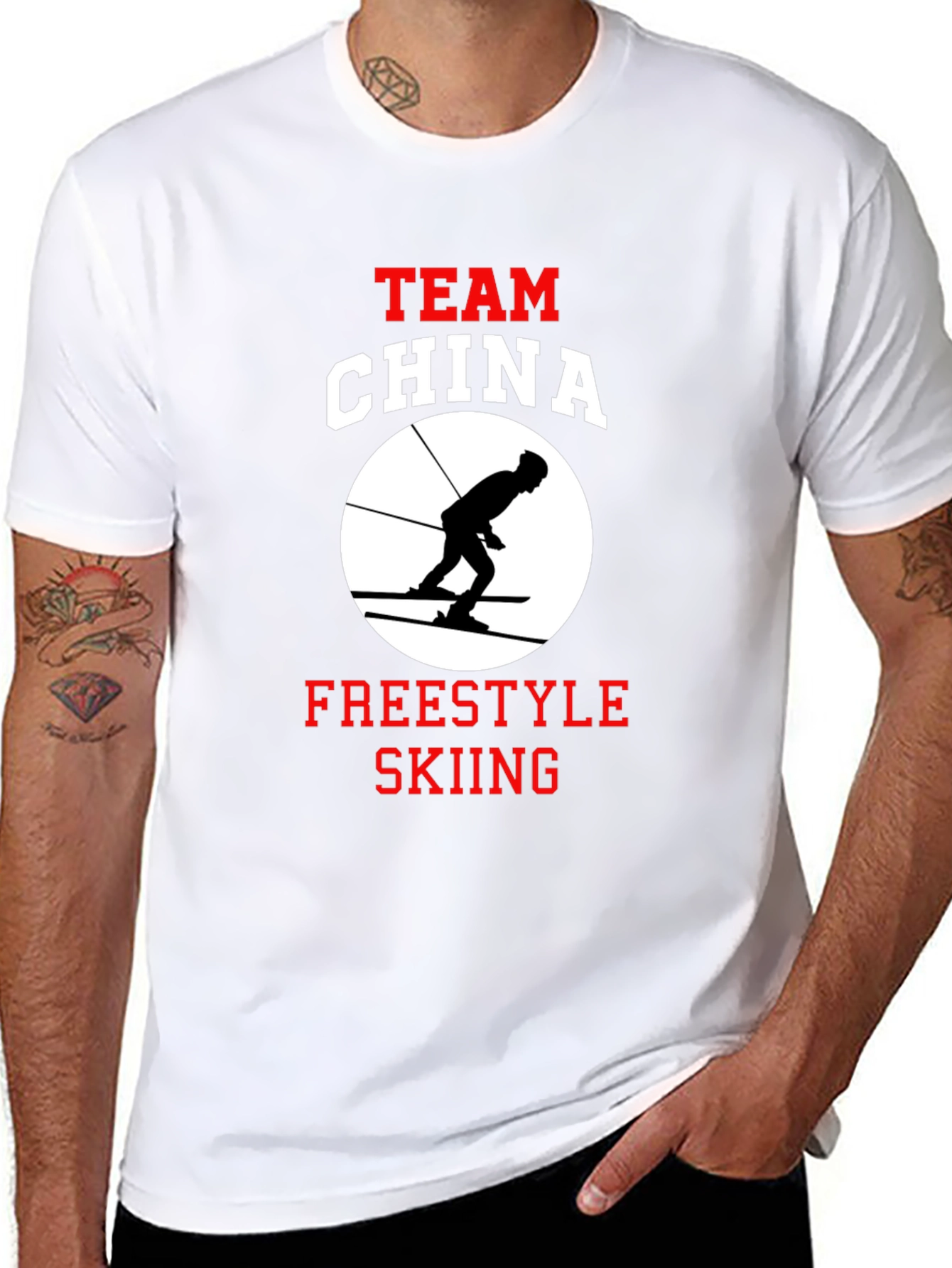 Team China Freestyle Skiing T-Shirt
