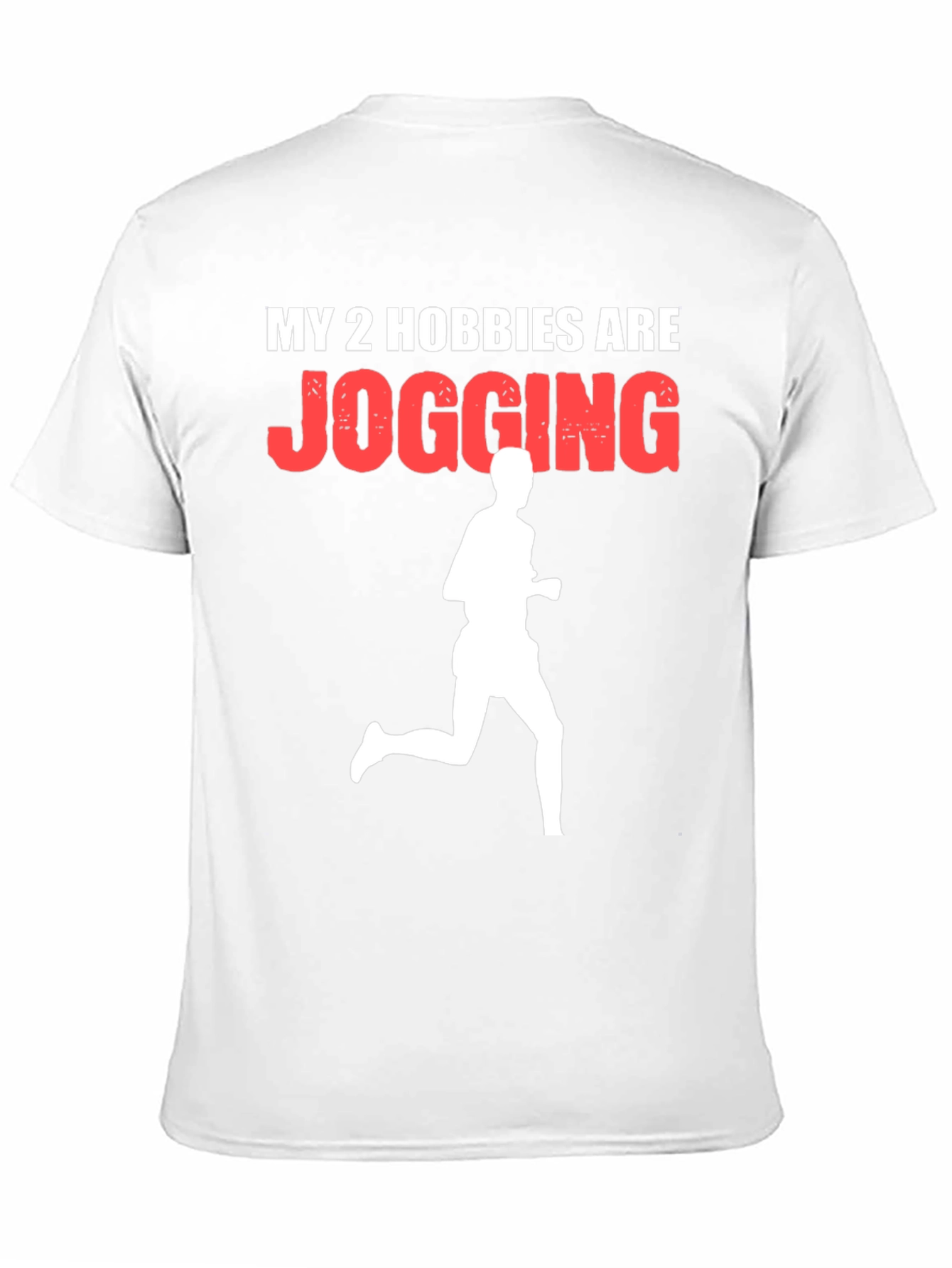 Jogging Hobby Graphic Tee - Mens Casual Shirt