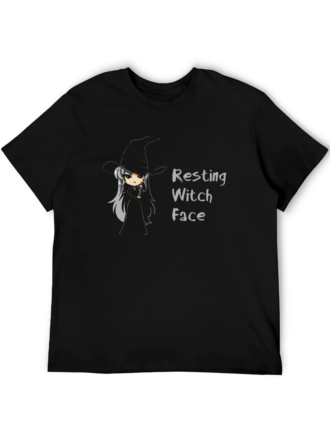 Resting Witch Face Graphic T-Shirt