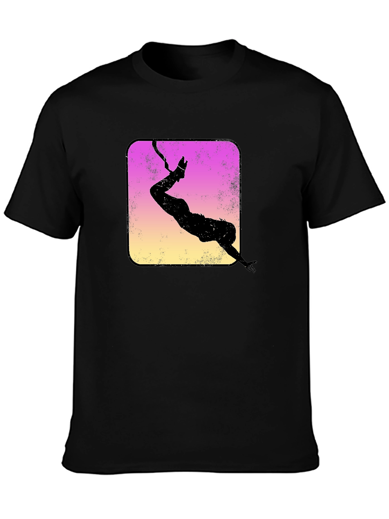 Retro Bungee Jumper Graphic Tee