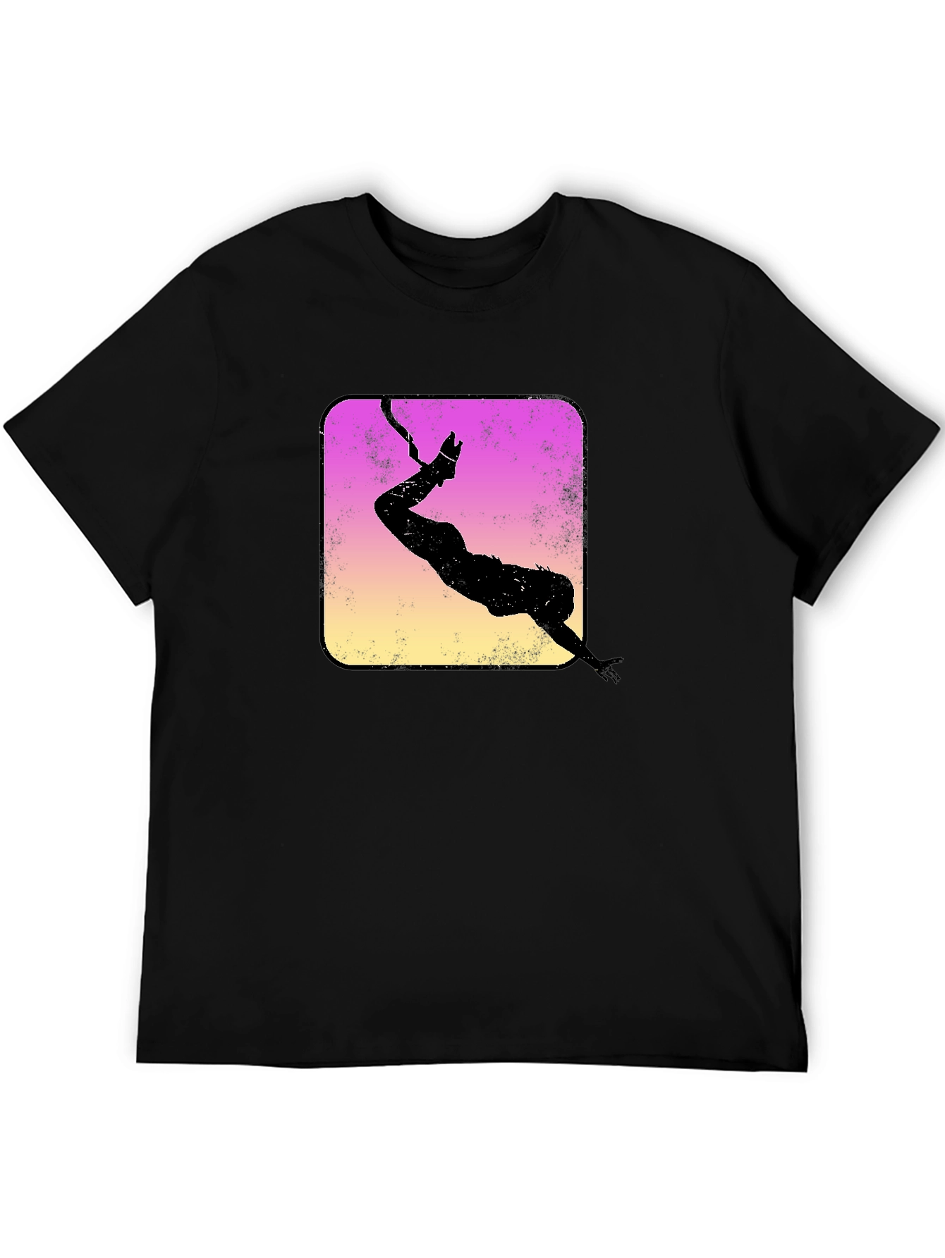 Retro Bungee Jumper Graphic Tee