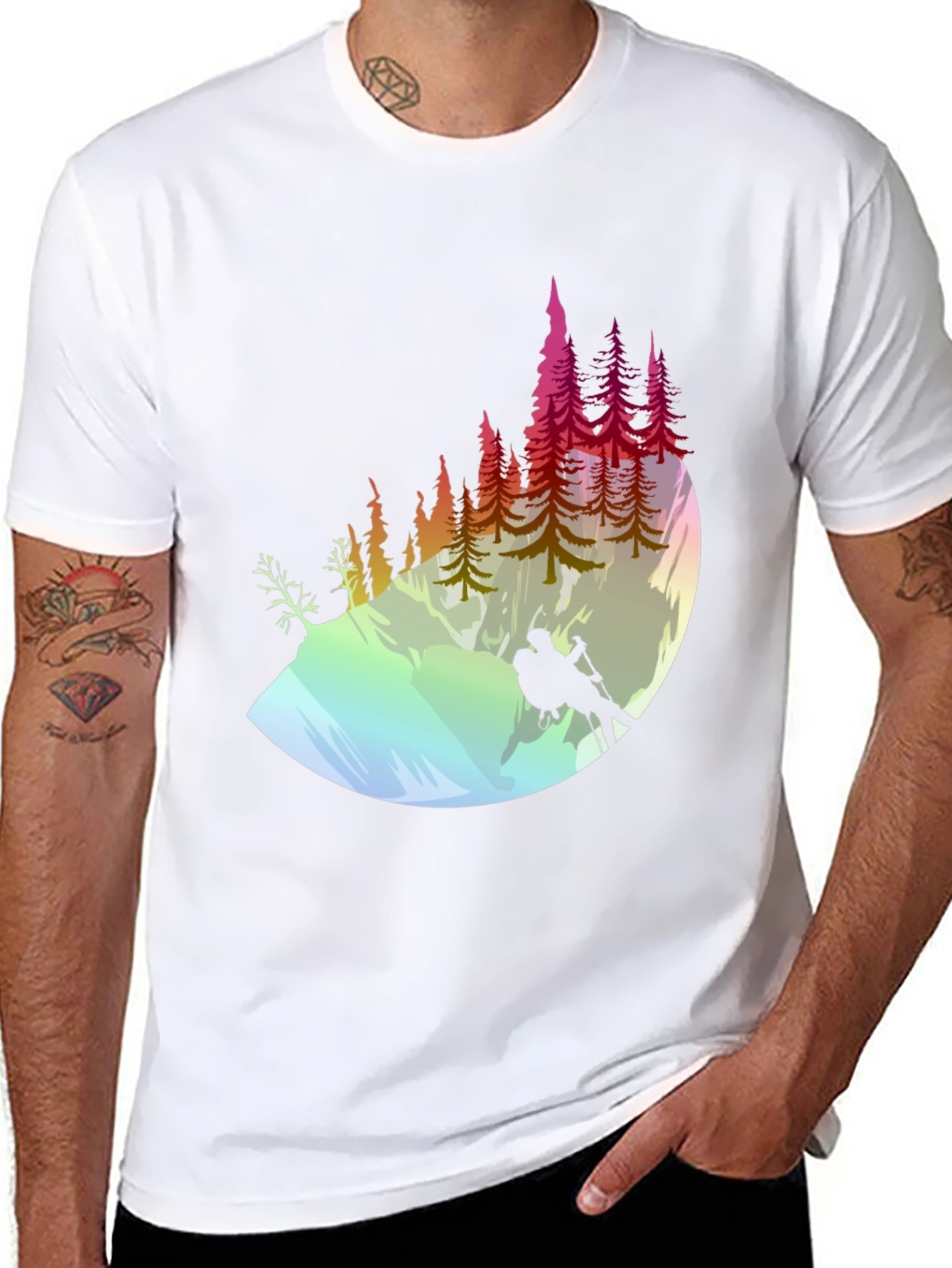 Nature Hiker Graphic T-Shirt