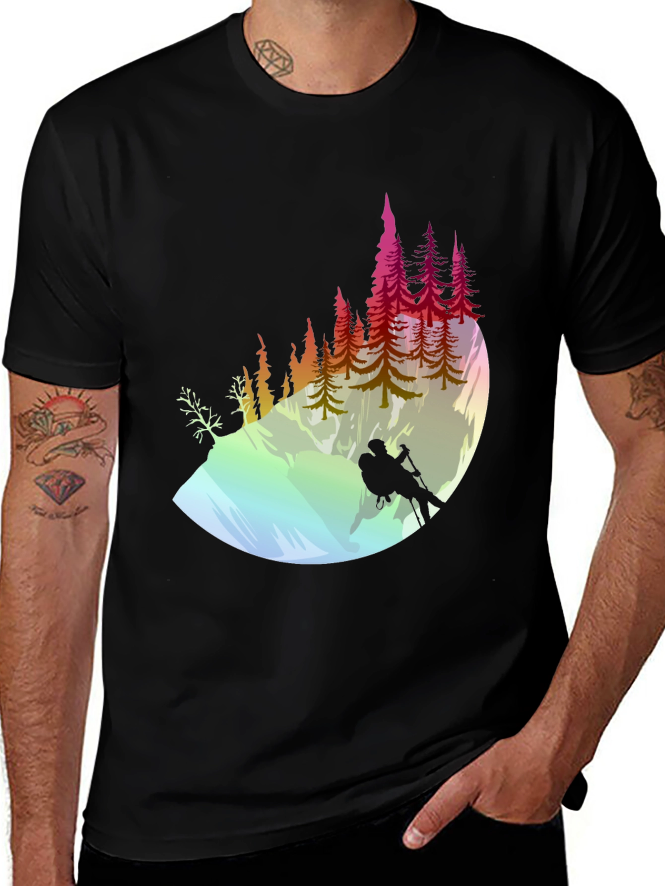 Nature Hiker Graphic T-Shirt
