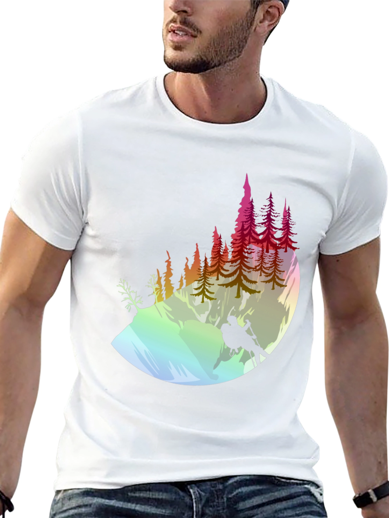 Nature Hiker Graphic T-Shirt