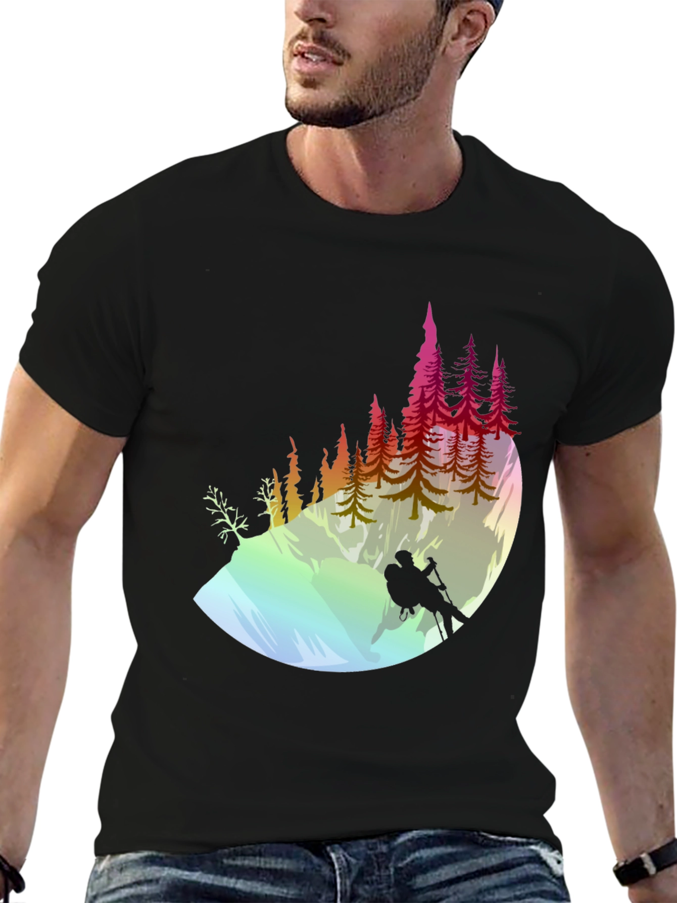 Nature Hiker Graphic T-Shirt