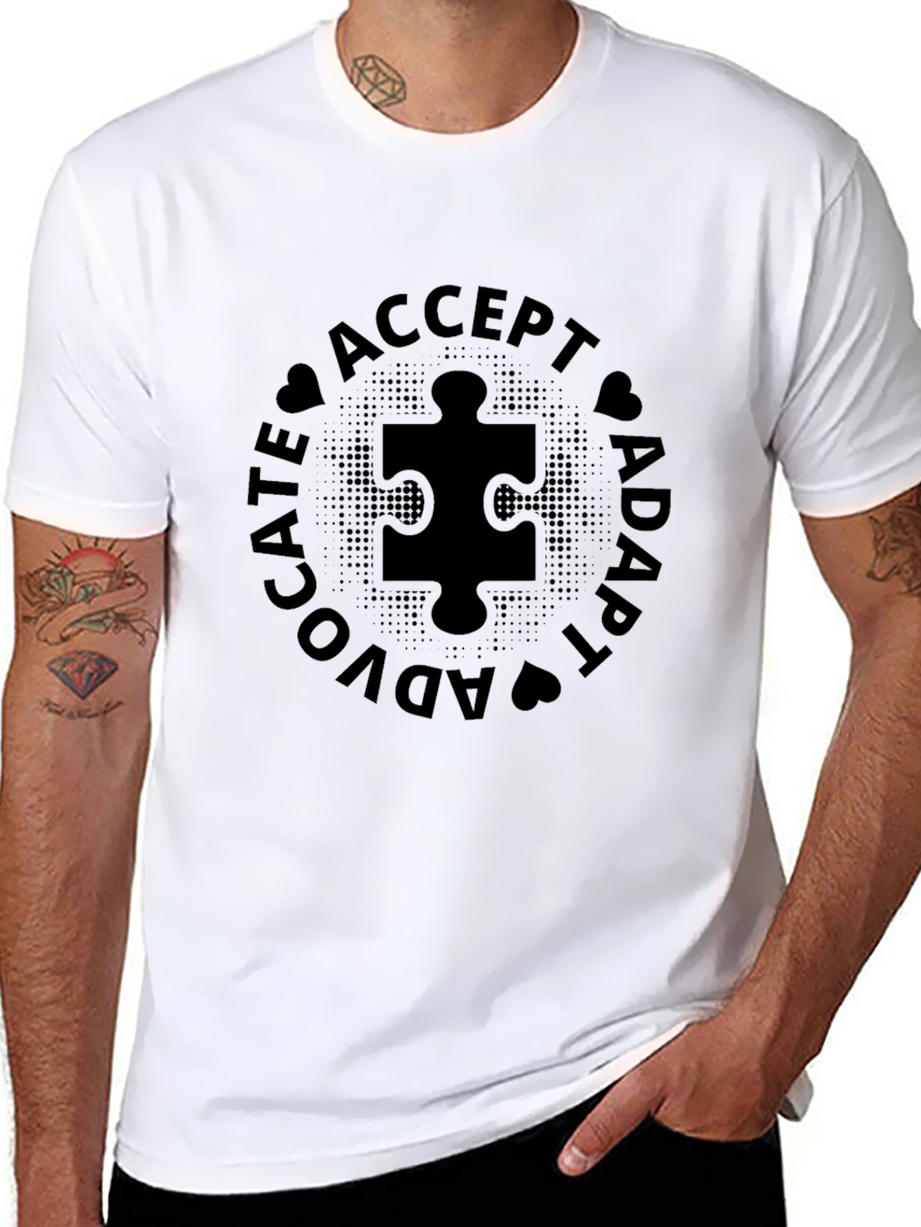Autism Awareness T-Shirt: Advocate Accept Adapt