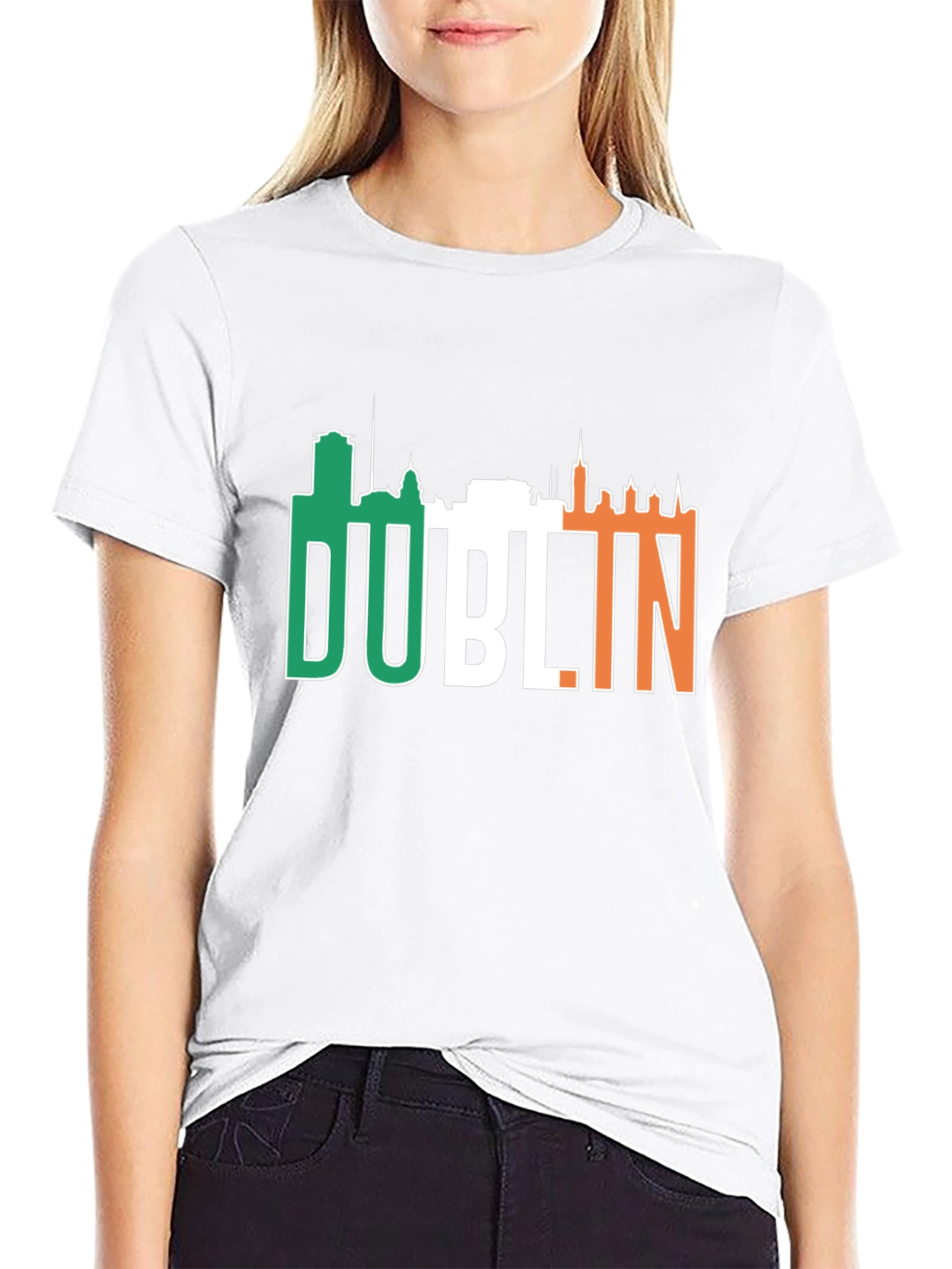 Dublin Ireland Skyline T-Shirt