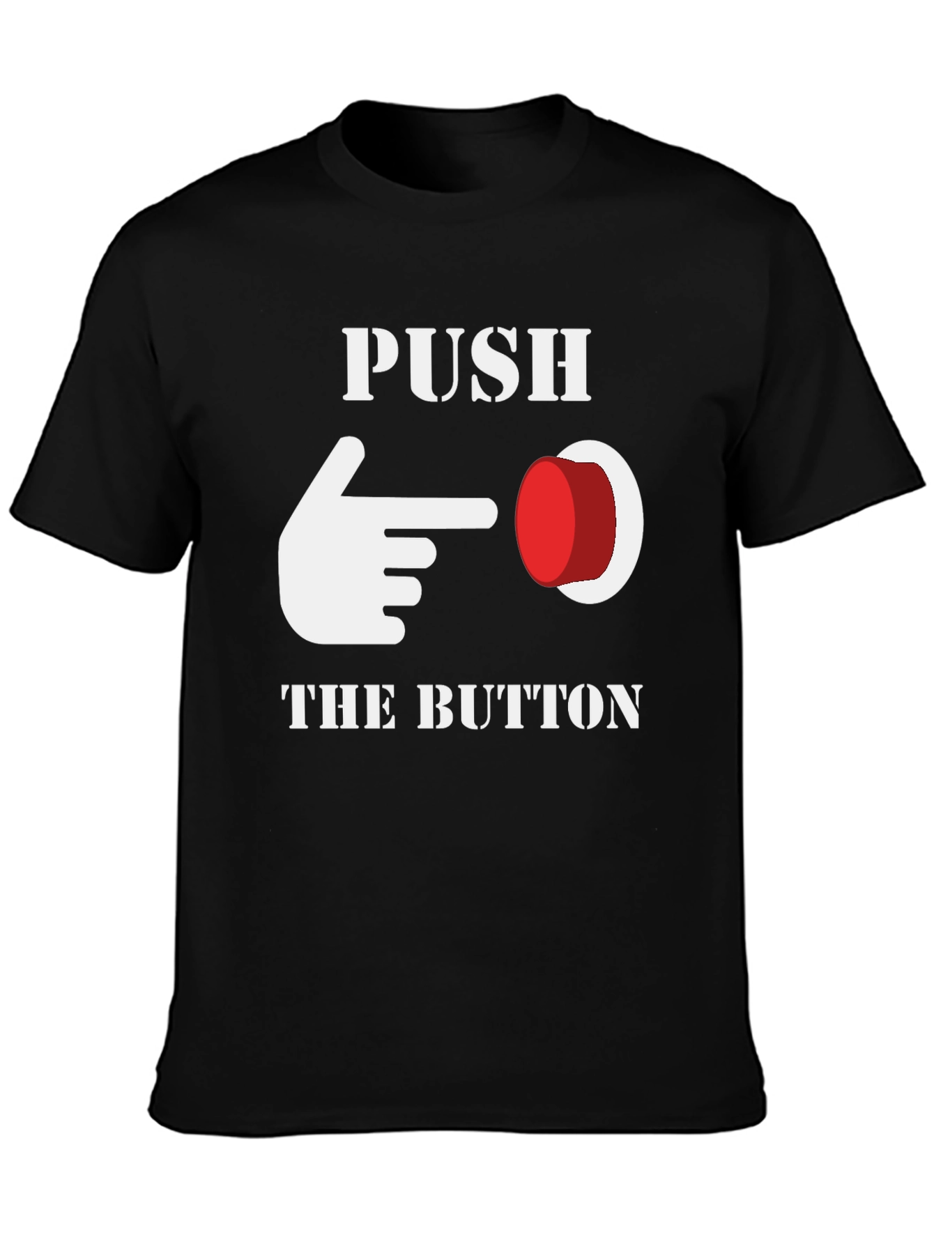 Push The Button Graphic Tee
