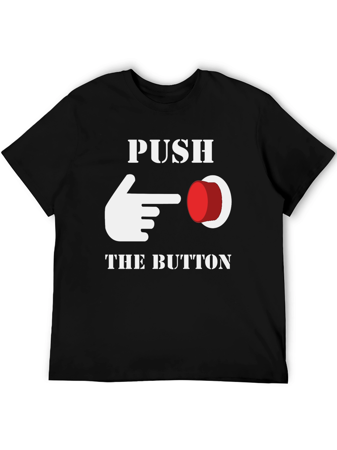 Push The Button Graphic Tee