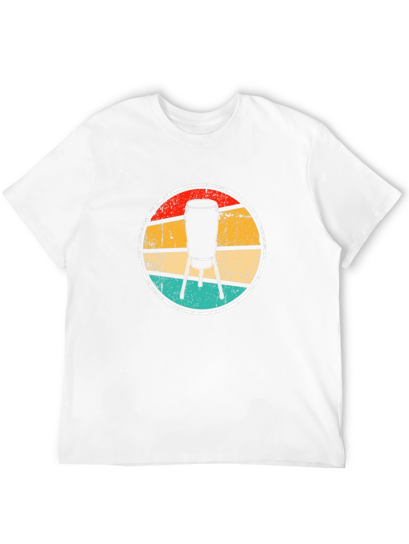 Retro Conga Drum Graphic Tee