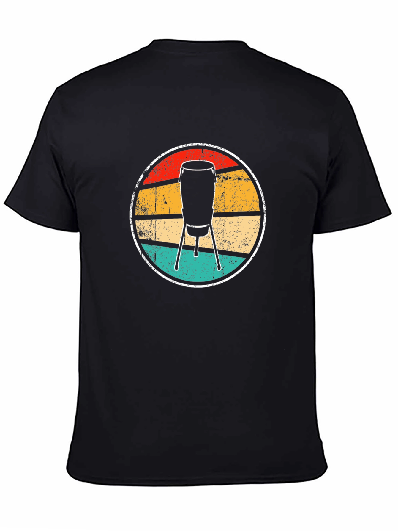 Retro Conga Drum Graphic Tee