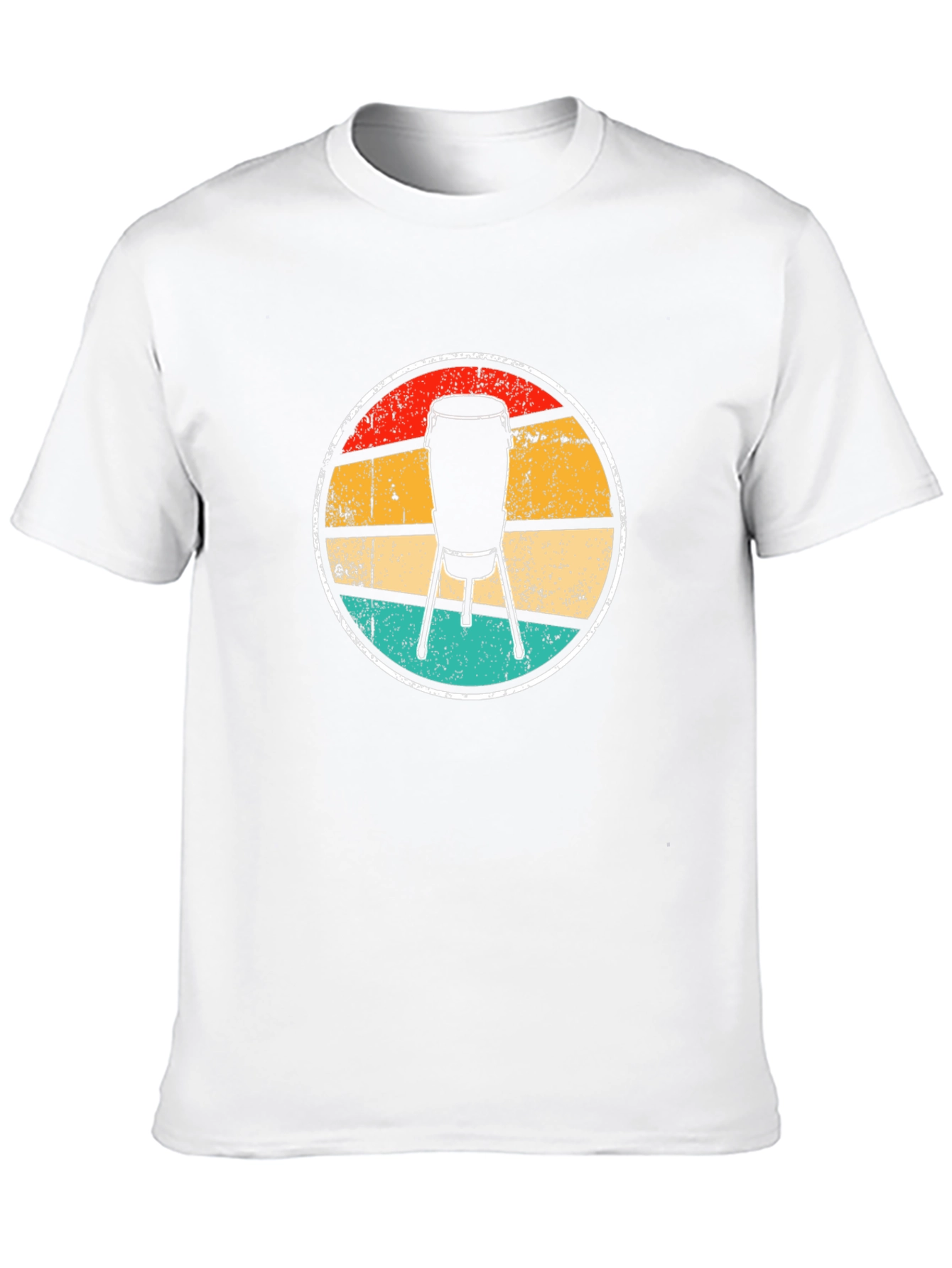 Retro Conga Drum Graphic Tee