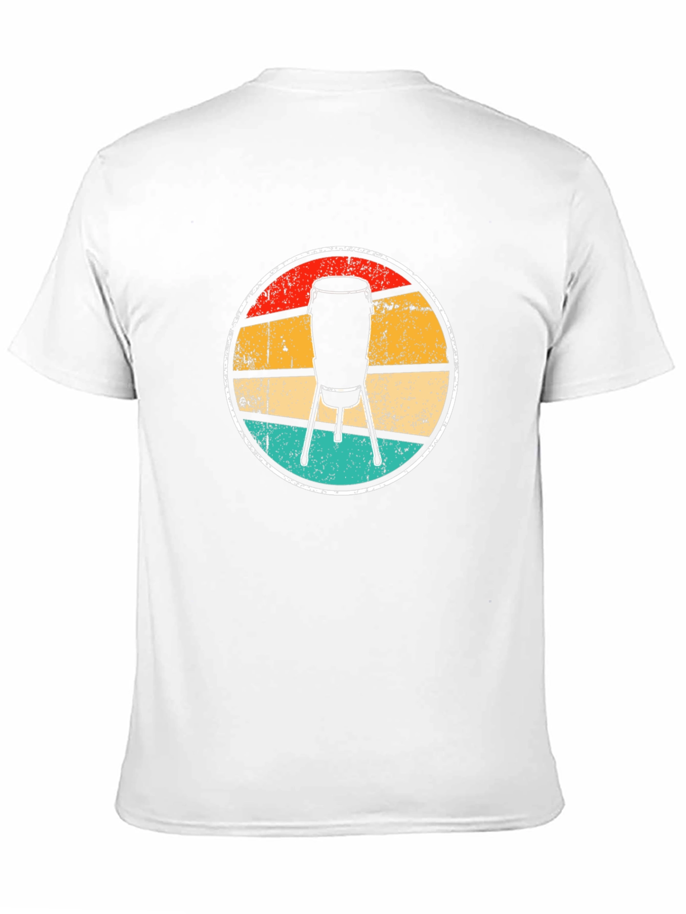 Retro Conga Drum Graphic Tee