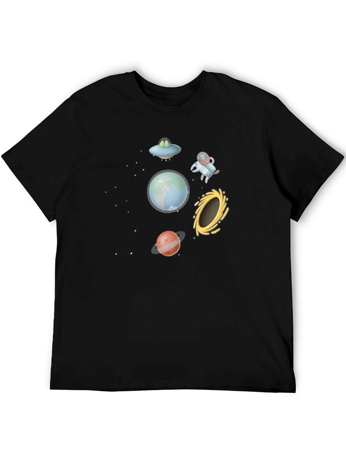 Cosmic Adventure T-Shirt - Space Design
