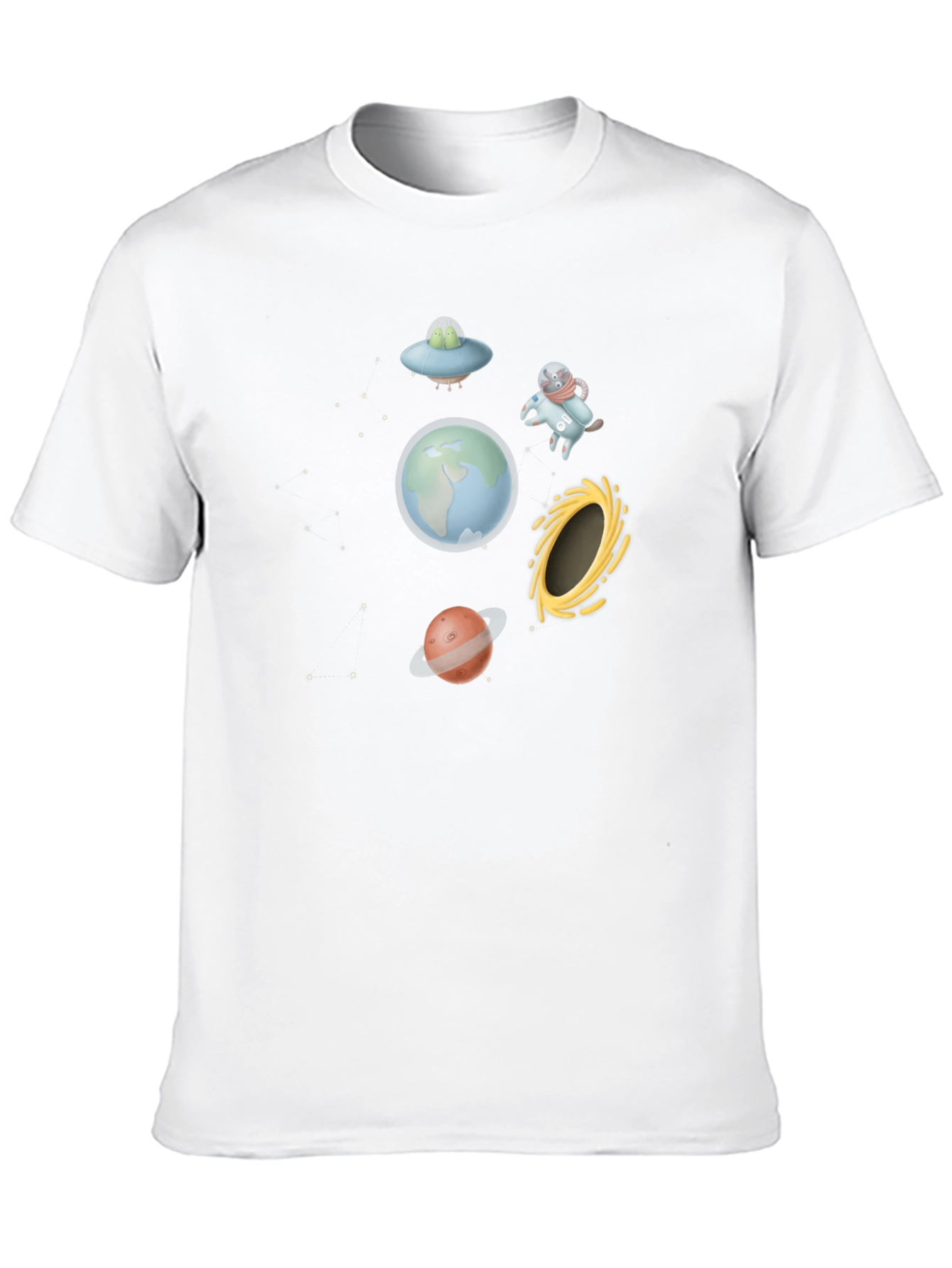 Cosmic Adventure T-Shirt - Space Design