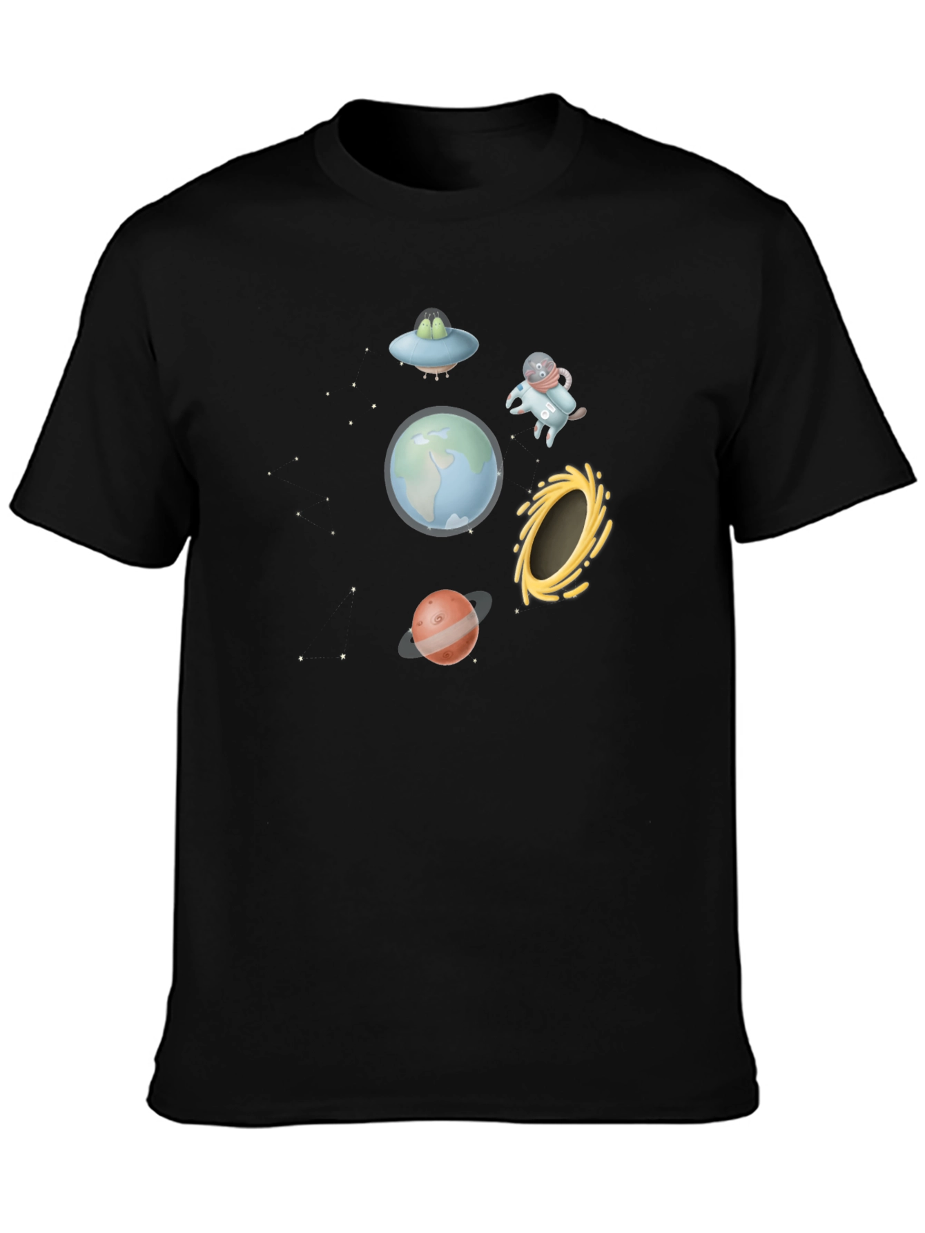Cosmic Adventure T-Shirt - Space Design