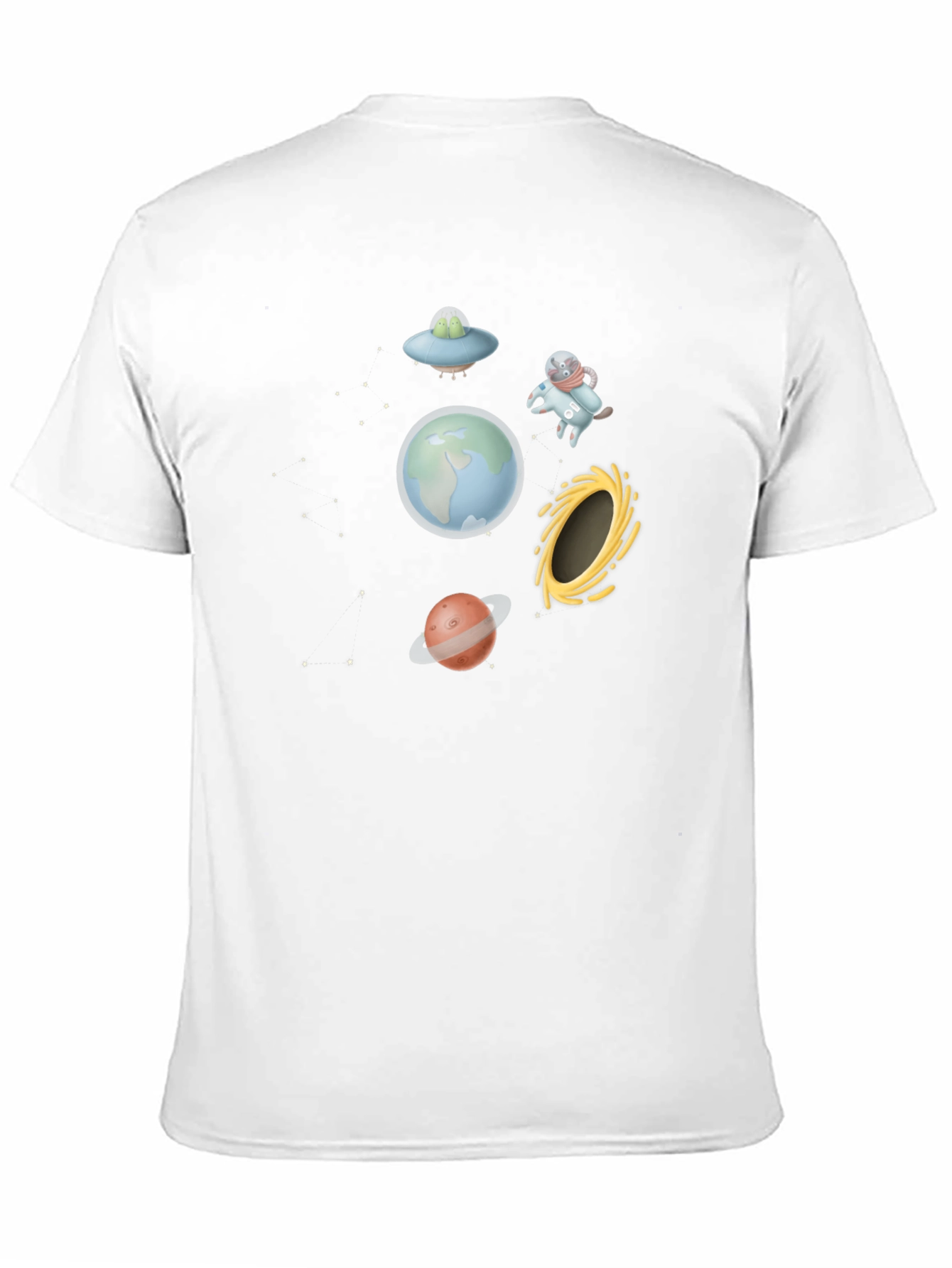 Cosmic Adventure T-Shirt - Space Design