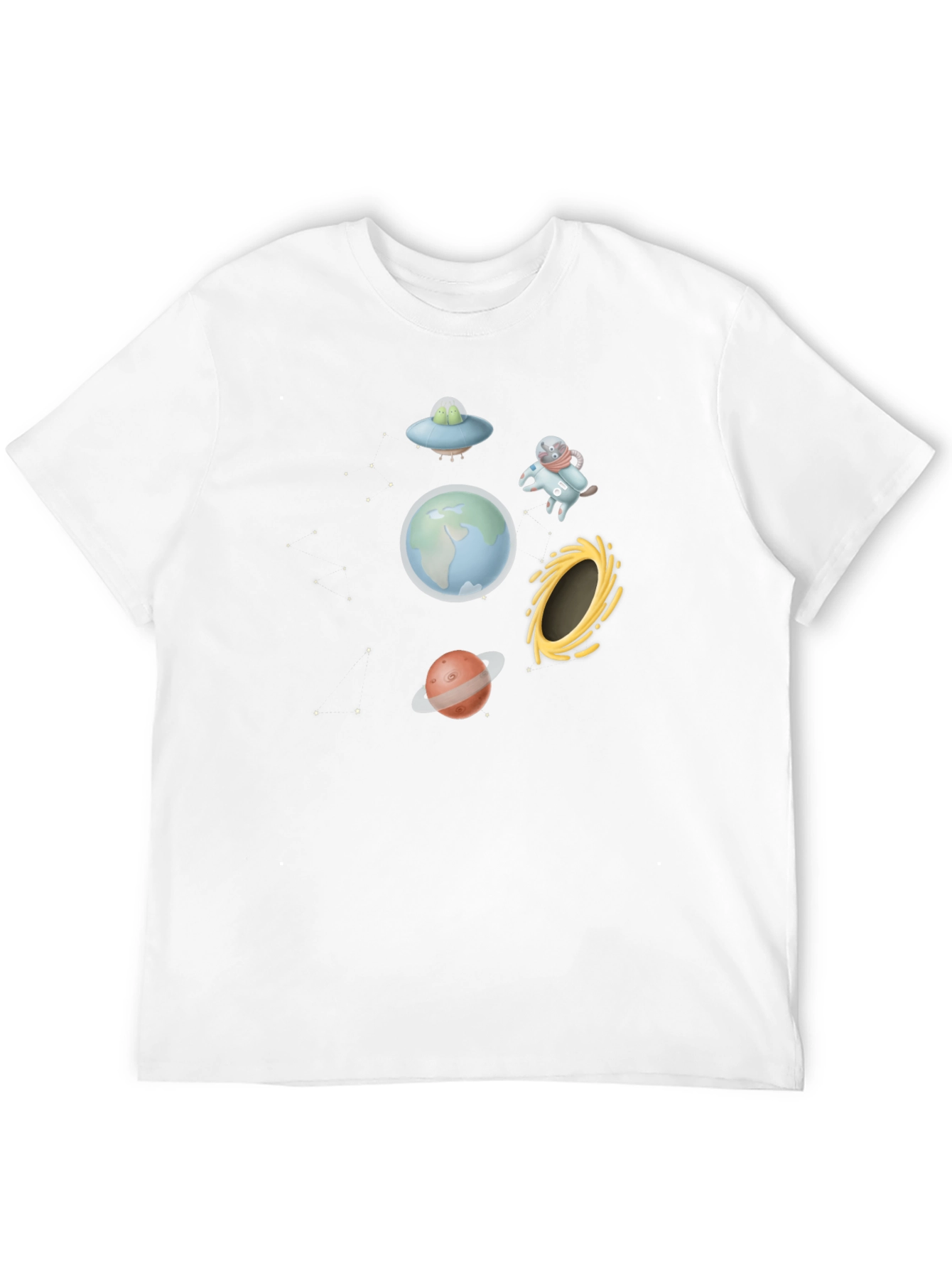 Cosmic Adventure T-Shirt - Space Design