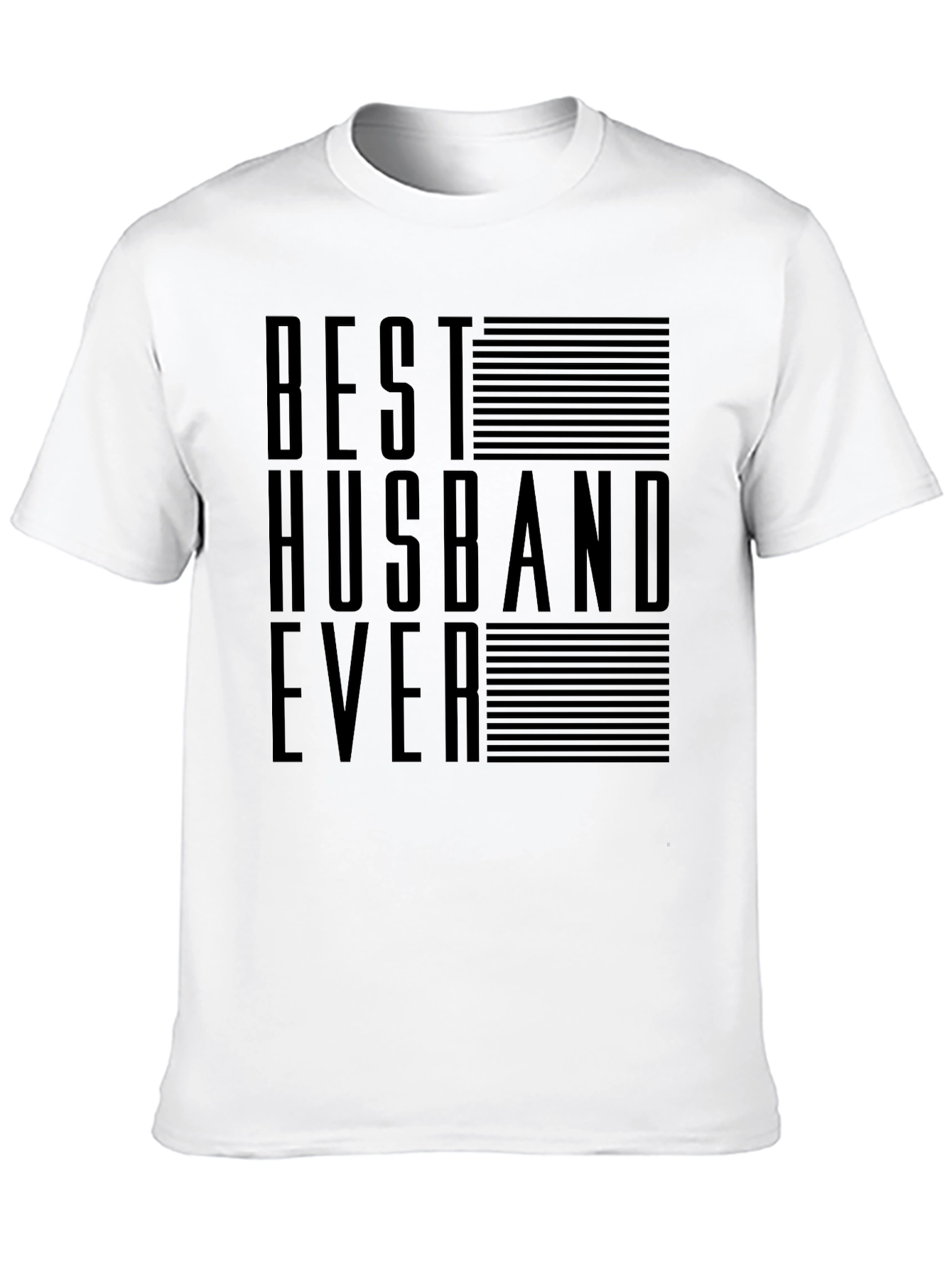 Best Husband Ever Graphic Tee - Black Cotton T-Shirt
