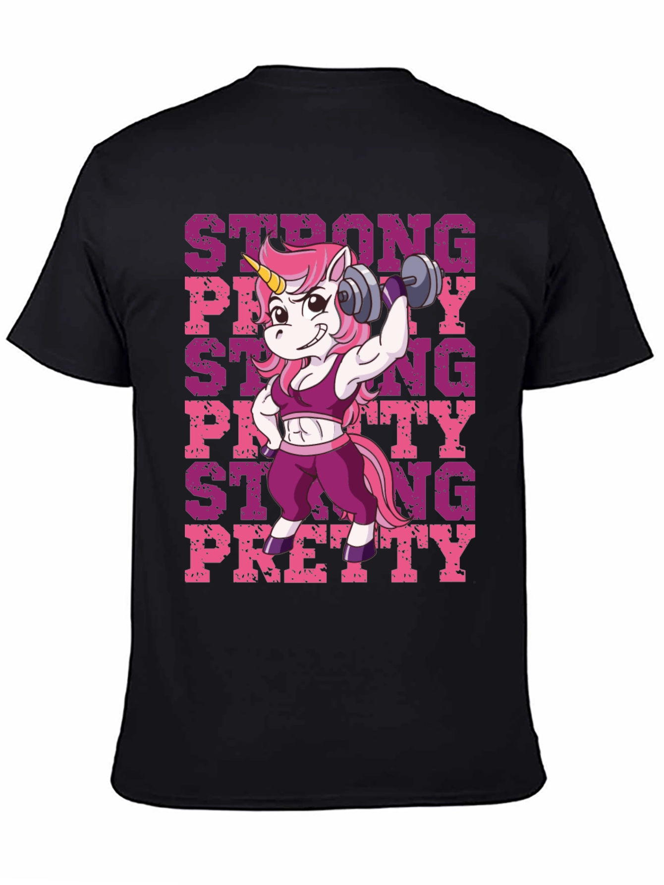 Strong Pretty Unicorn T-Shirt