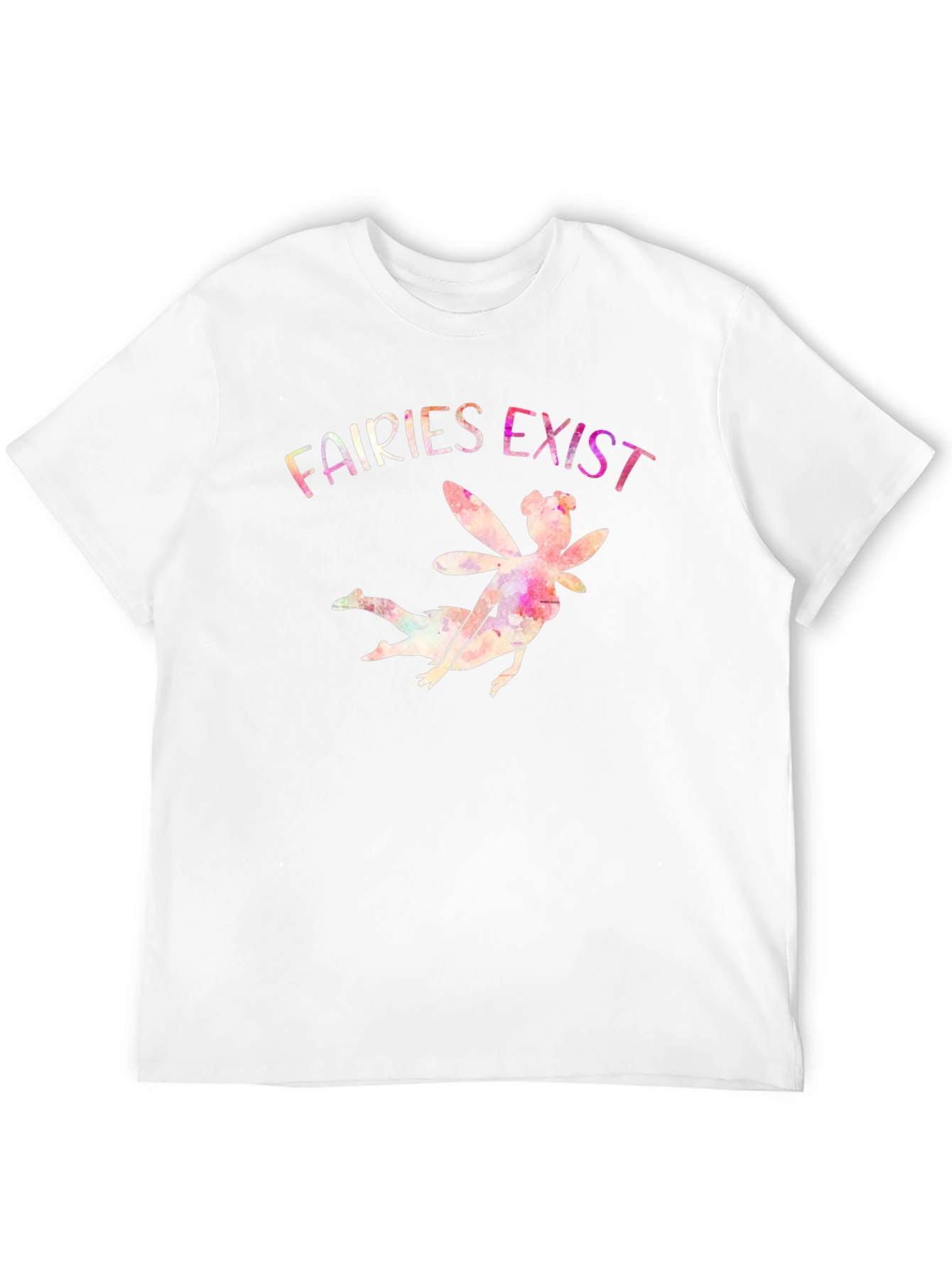 Fairies Exist Graphic Print T-Shirt