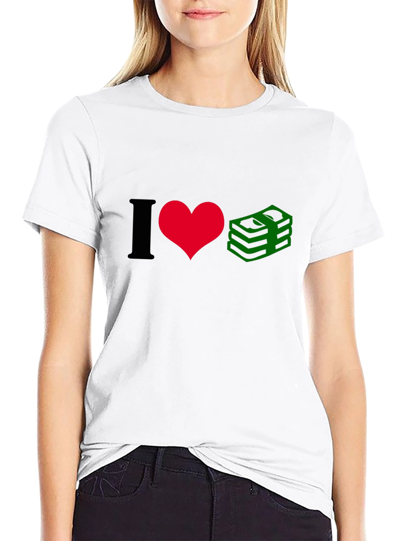 I Love Money Graphic T-Shirt