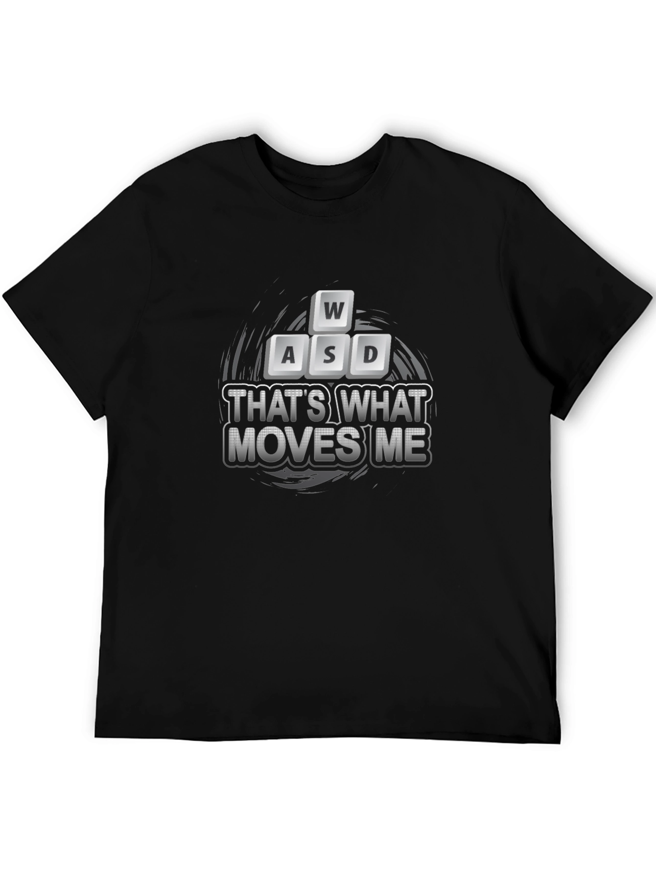 Gamer T-Shirt - WASD Keys Thats What Moves Me