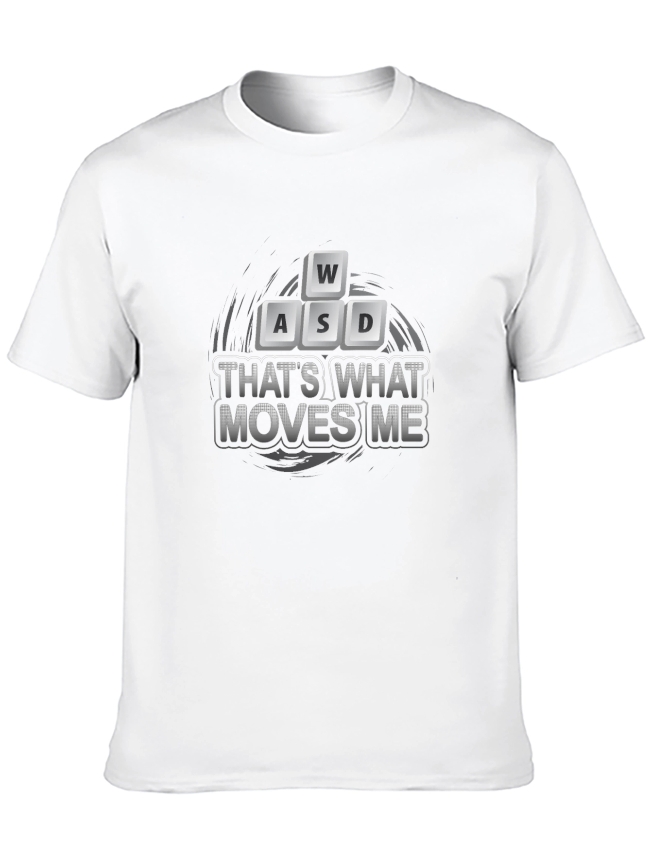 Gamer T-Shirt - WASD Keys Thats What Moves Me