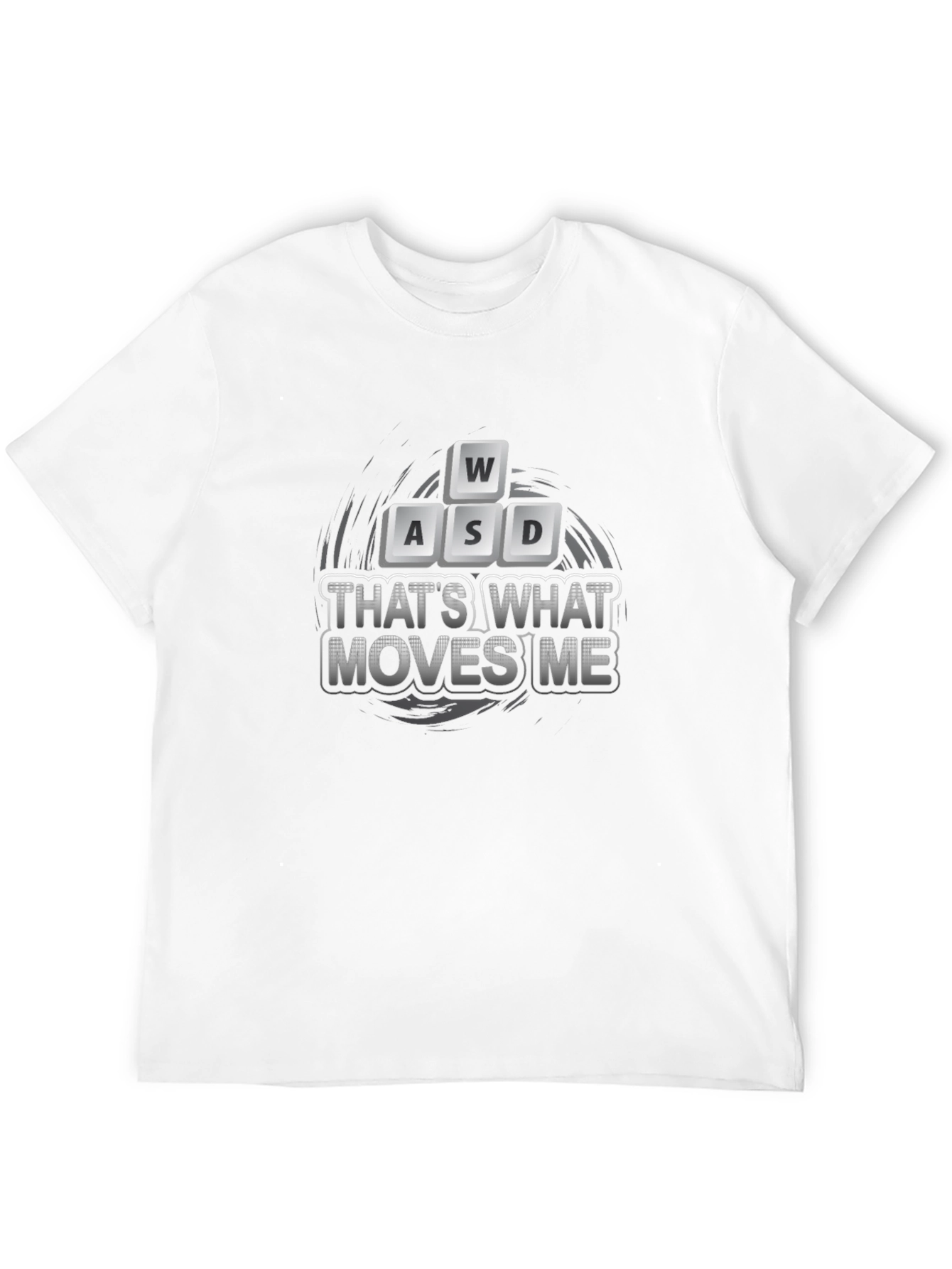 Gamer T-Shirt - WASD Keys Thats What Moves Me