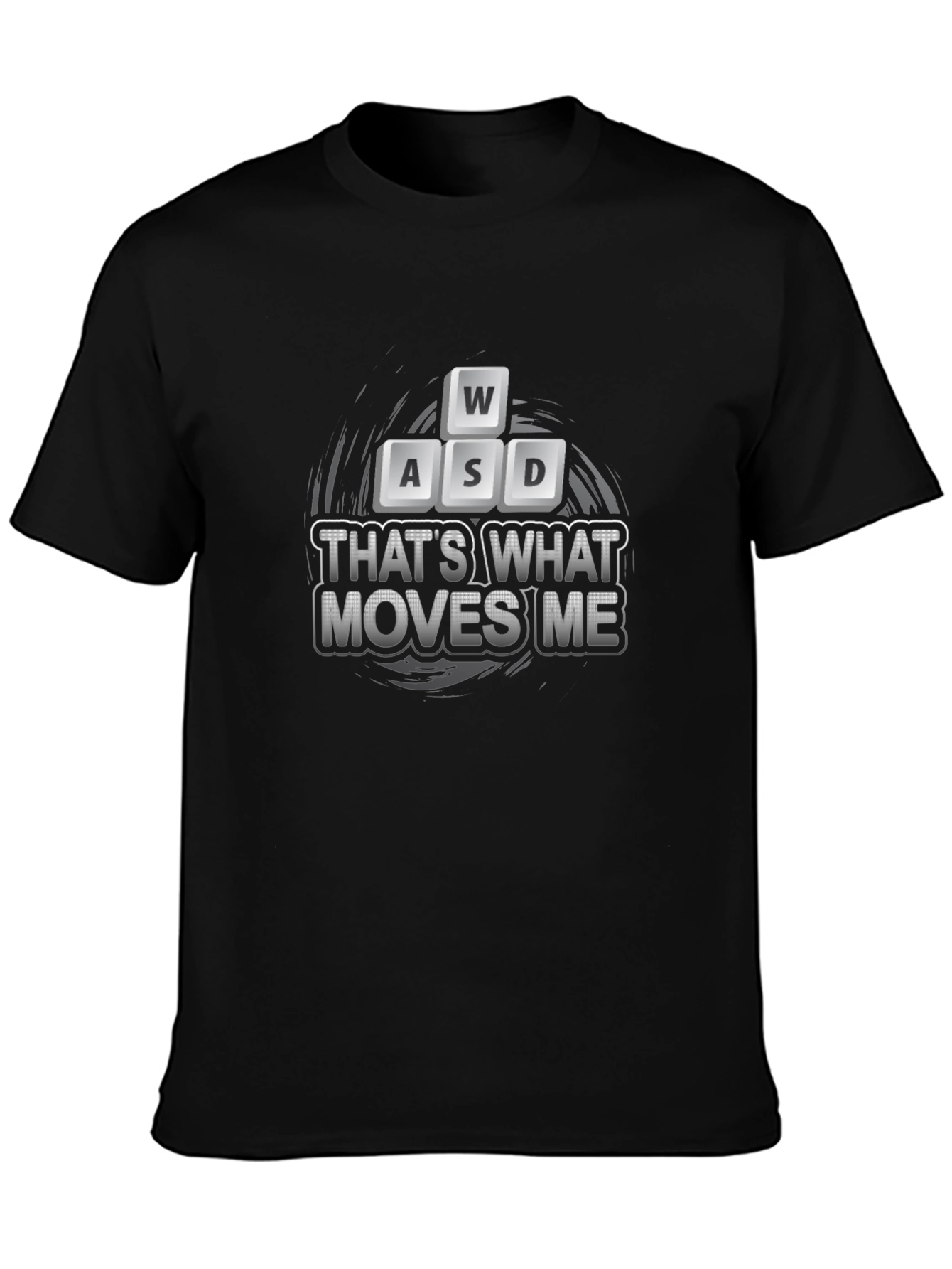 Gamer T-Shirt - WASD Keys Thats What Moves Me