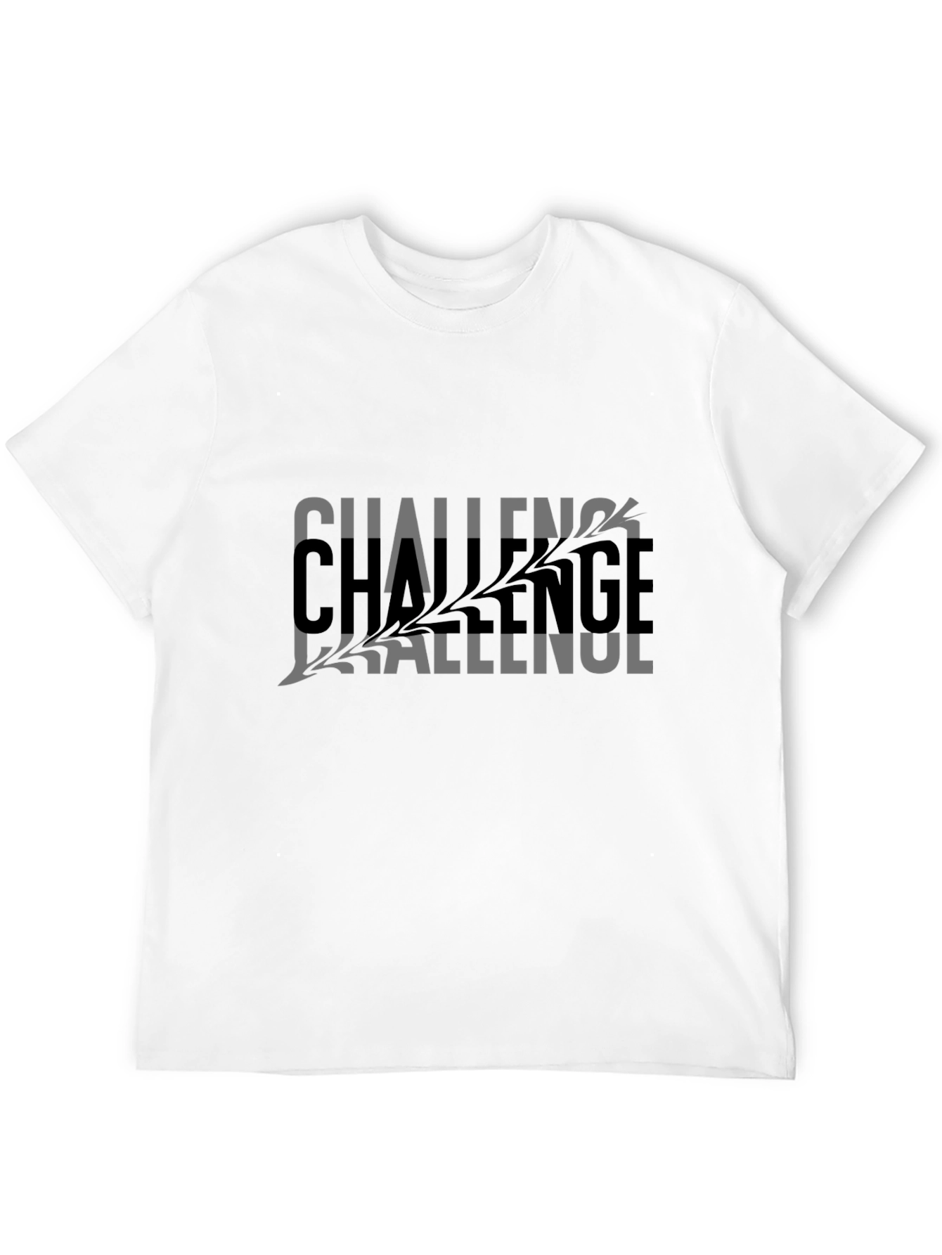 Challenge Graphic Black T-Shirt