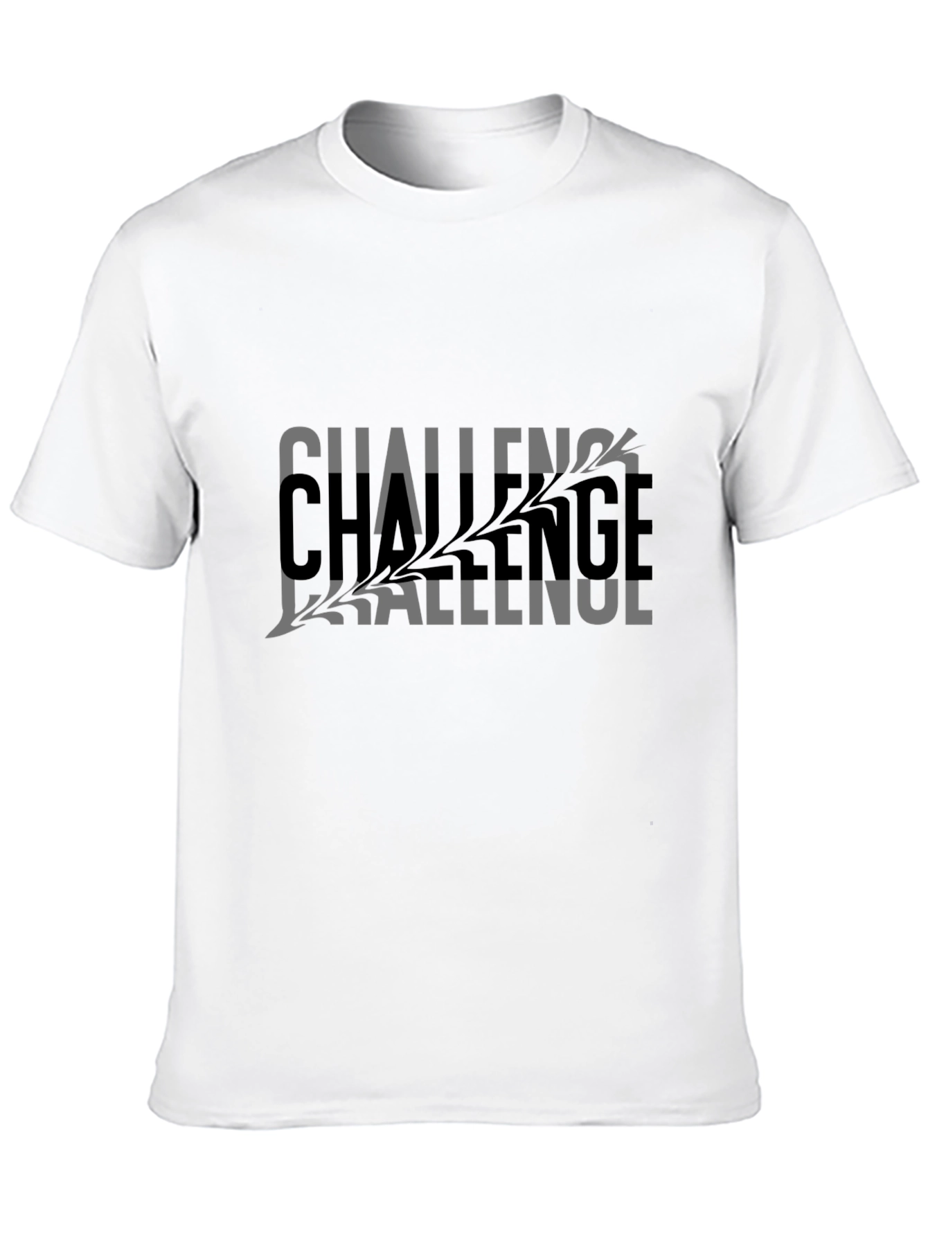 Challenge Graphic Black T-Shirt