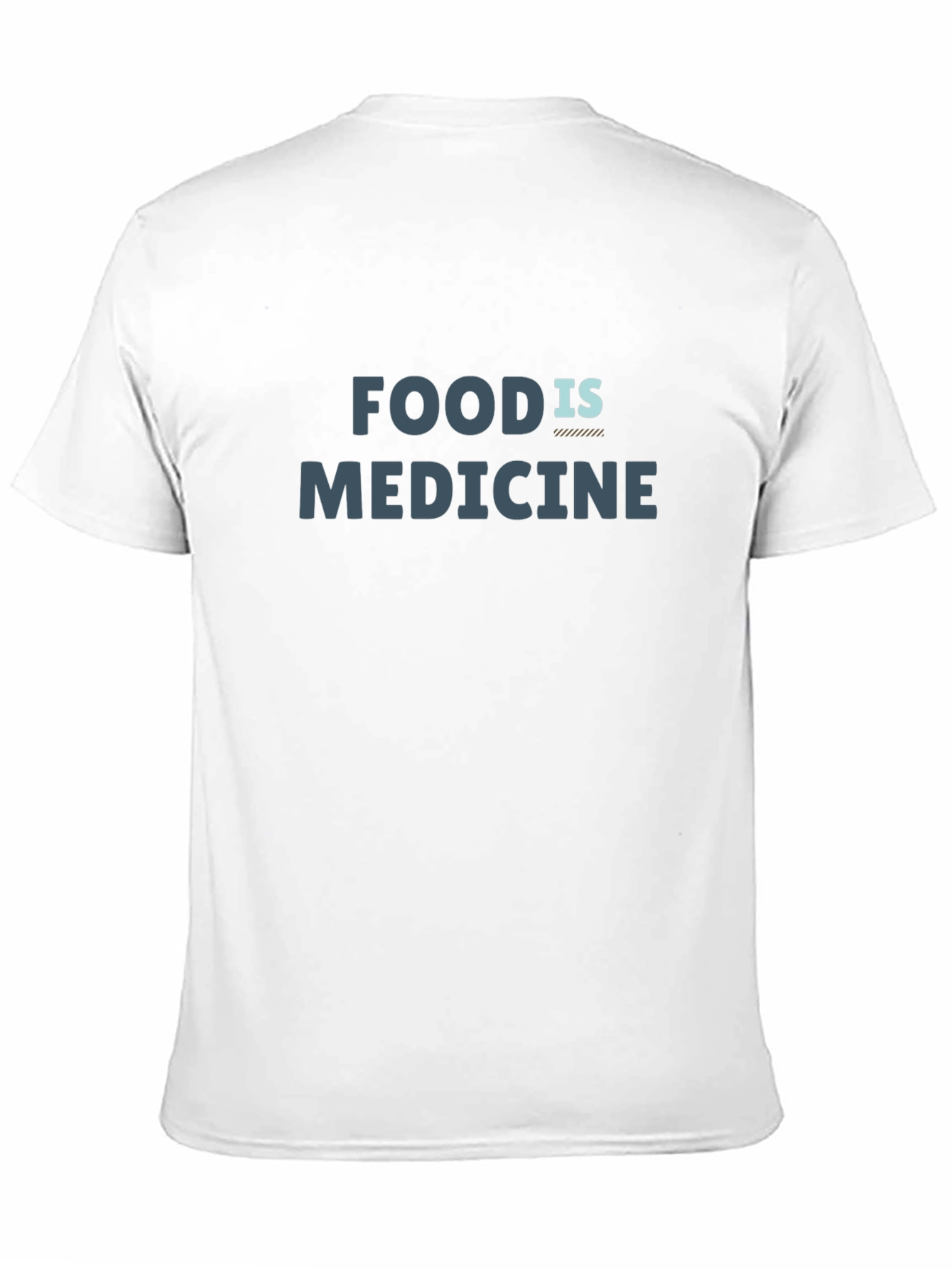 Food is Medicine Graphic Tee - Mens Black T-Shirt
