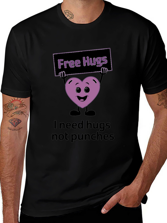 Free Hugs Graphic T-Shirt