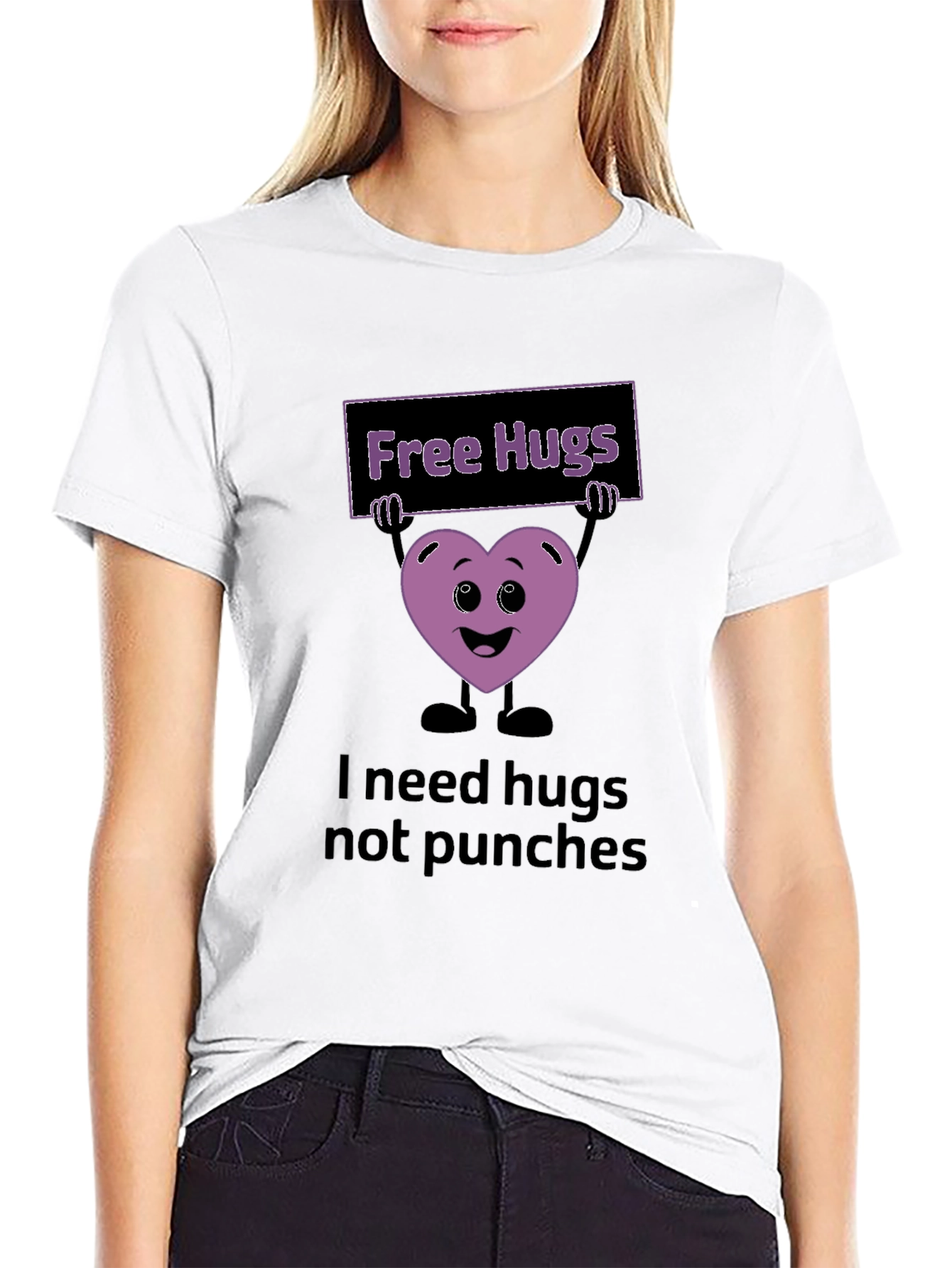 Free Hugs Graphic T-Shirt