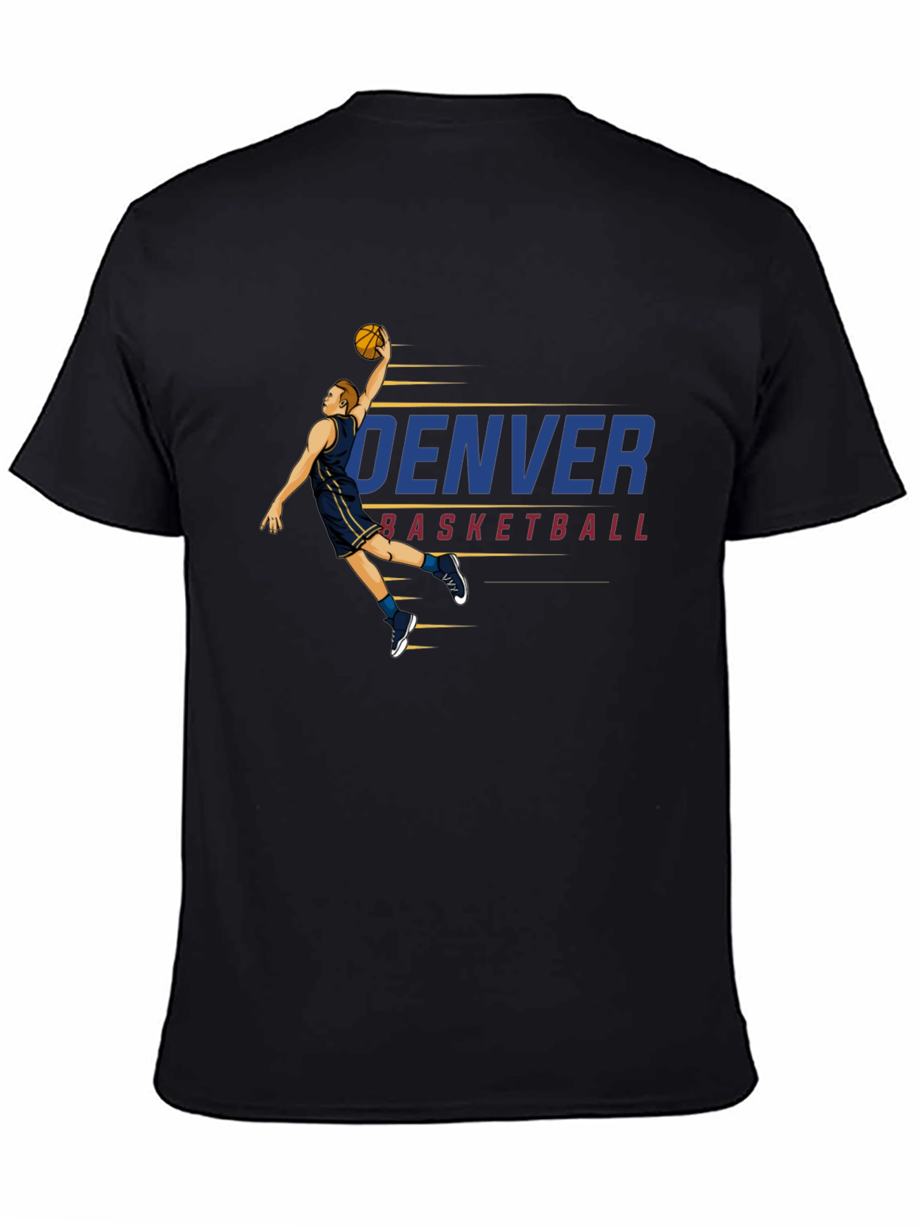 Denver Basketball Graphic T-Shirt