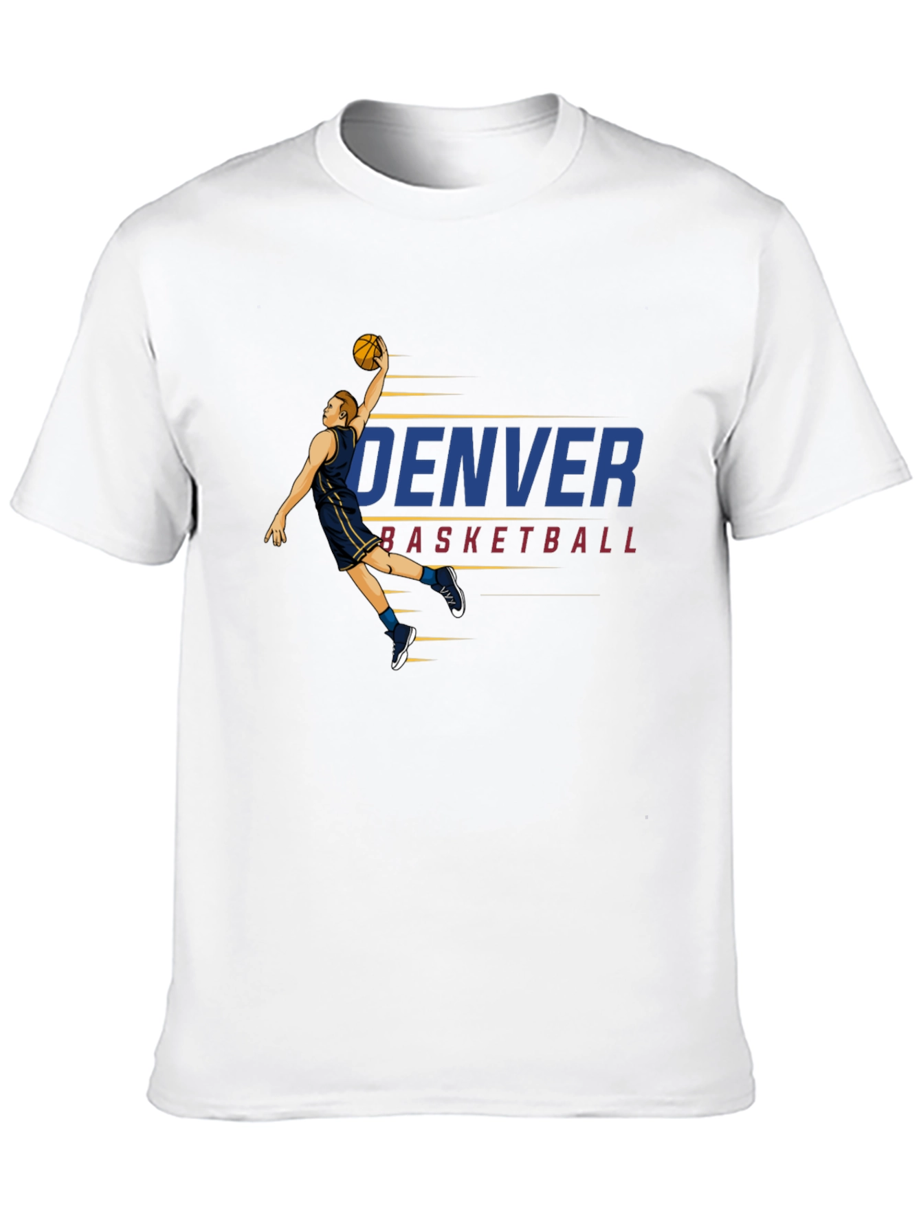 Denver Basketball Graphic T-Shirt