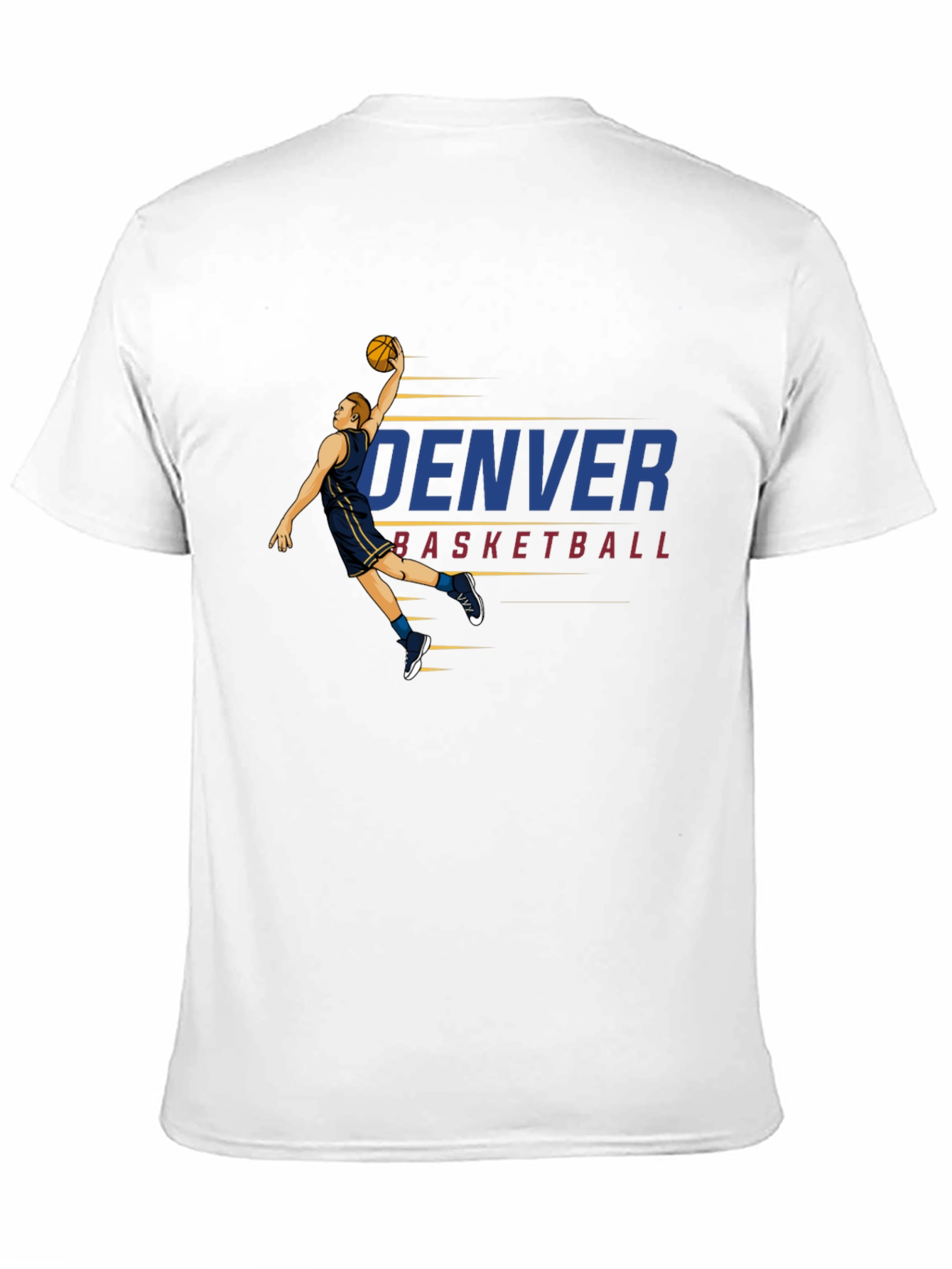Denver Basketball Graphic T-Shirt