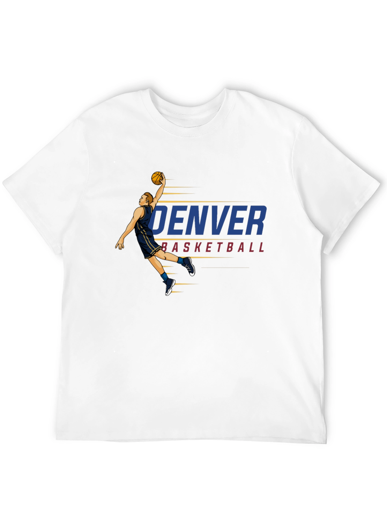 Denver Basketball Graphic T-Shirt