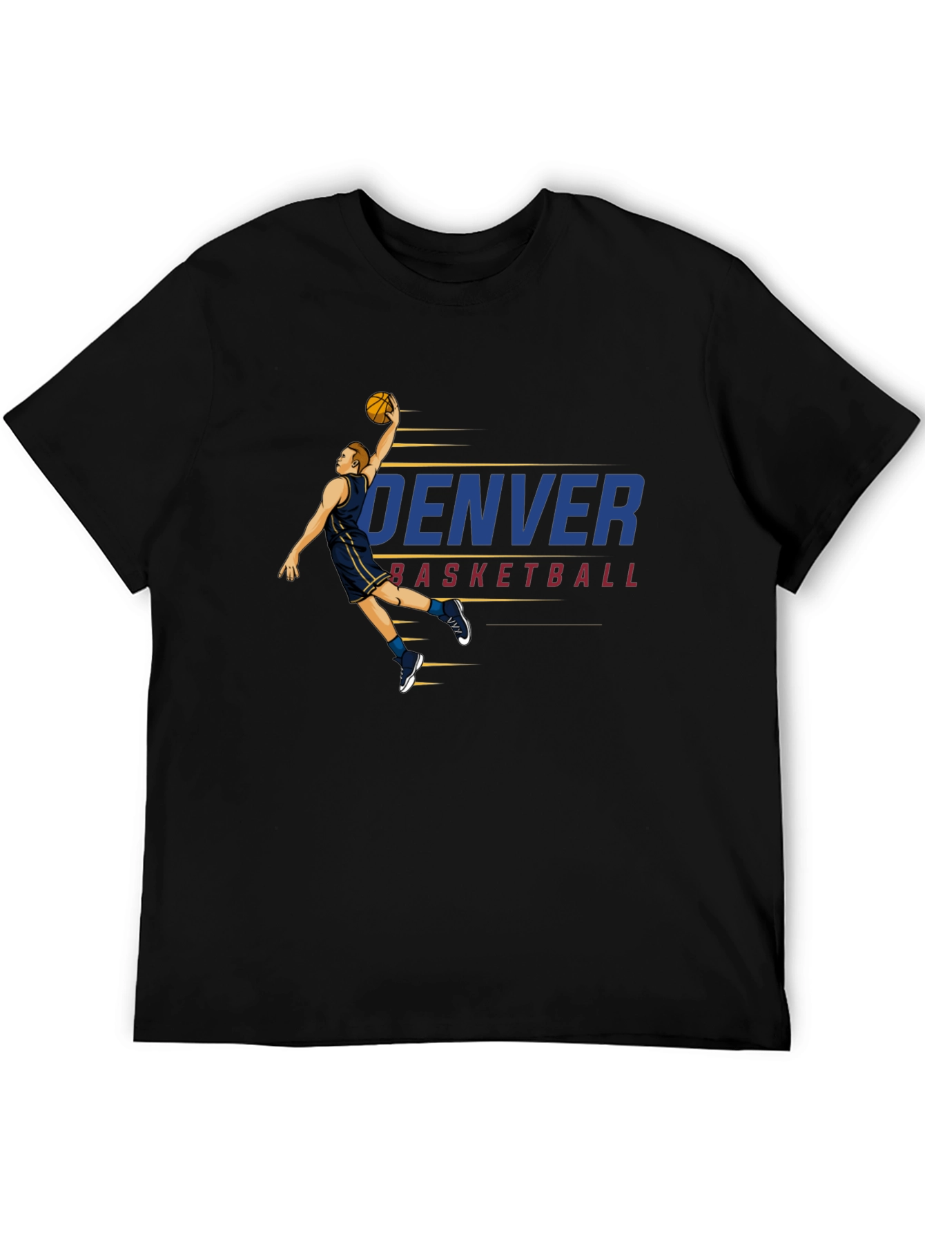 Denver Basketball Graphic T-Shirt