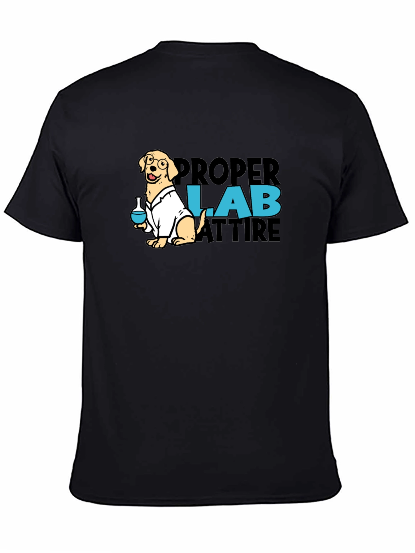 Proper Lab Attire Dog T-Shirt