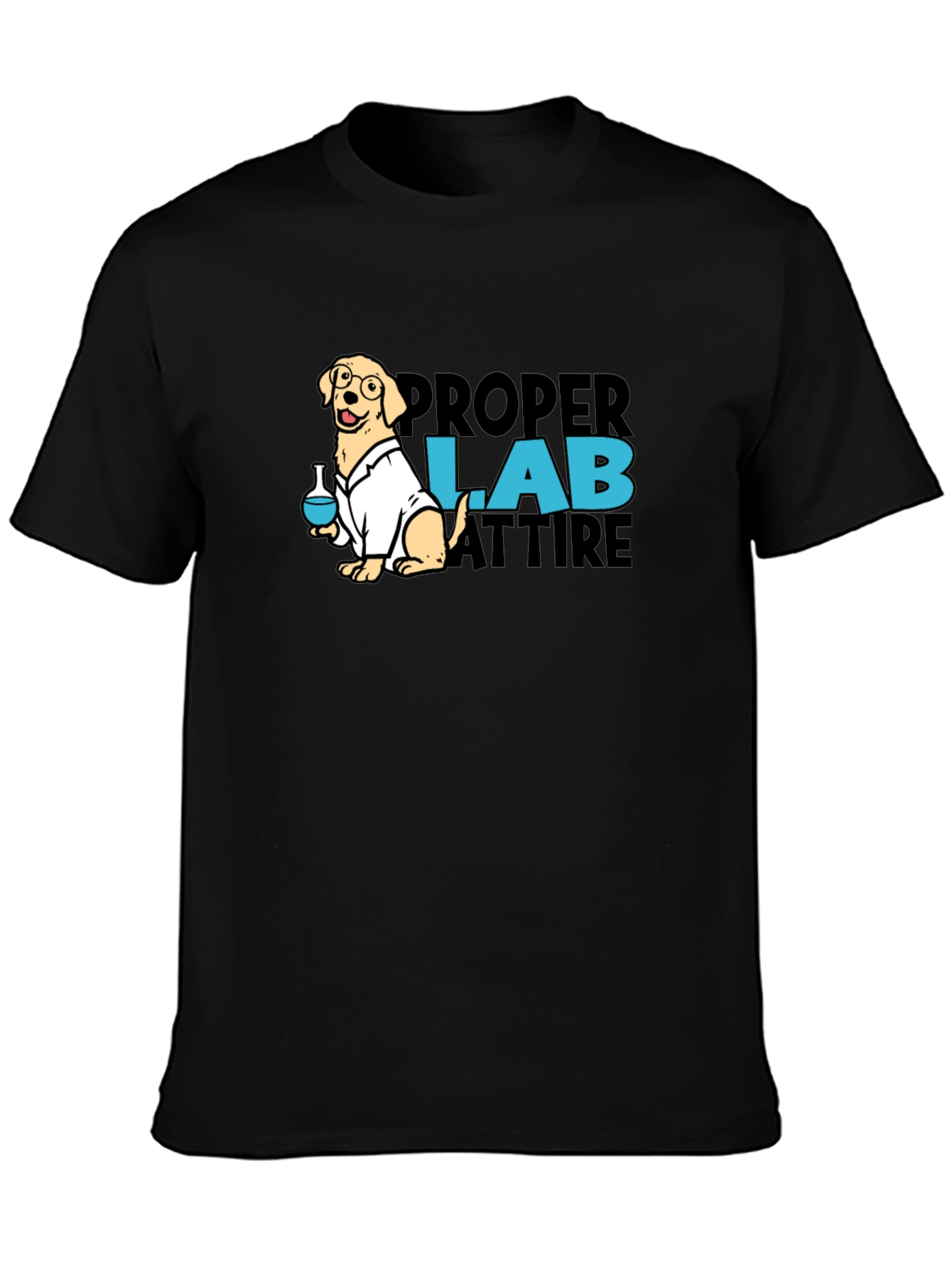 Proper Lab Attire Dog T-Shirt